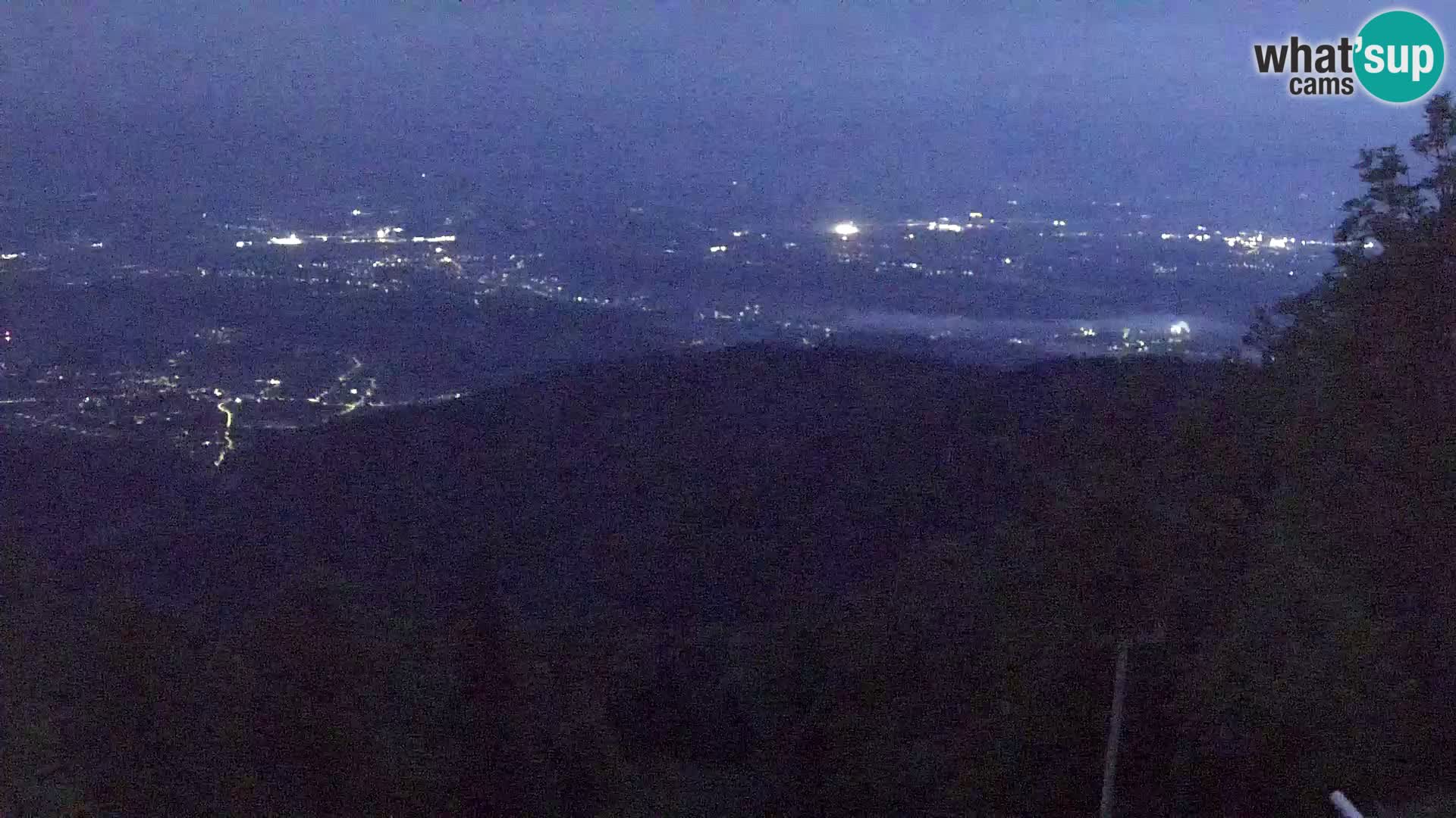 Sljeme webcam – Panorama