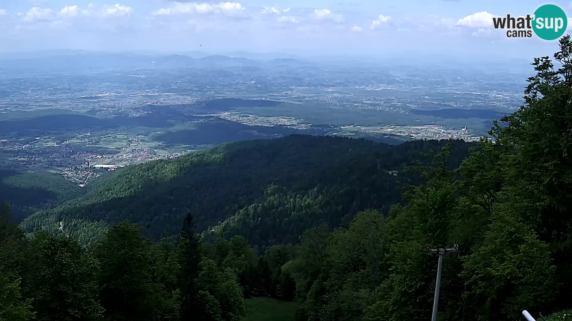 Sljeme spletna kamera – Panorama
