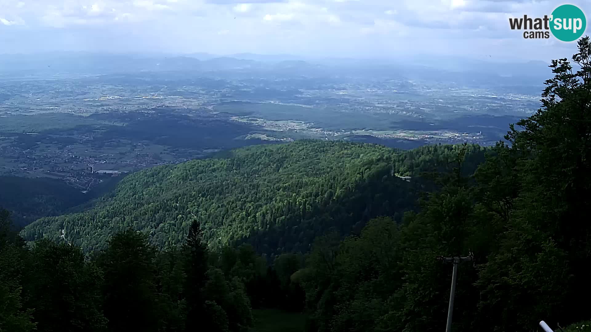 Sljeme webcam – Panorama