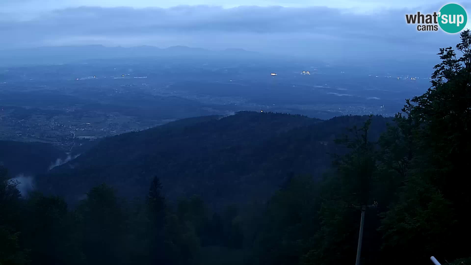 Sljeme webcam – Panorama