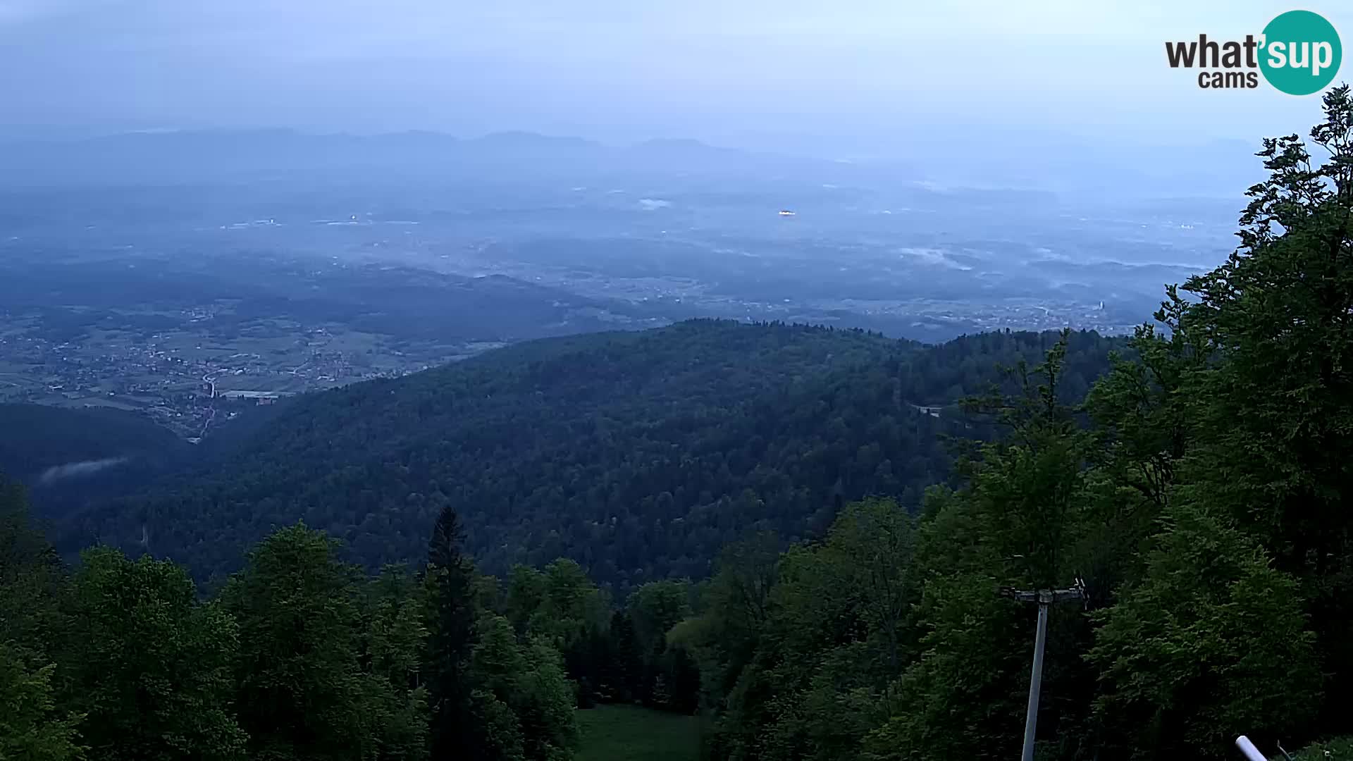 Sljeme spletna kamera – Panorama
