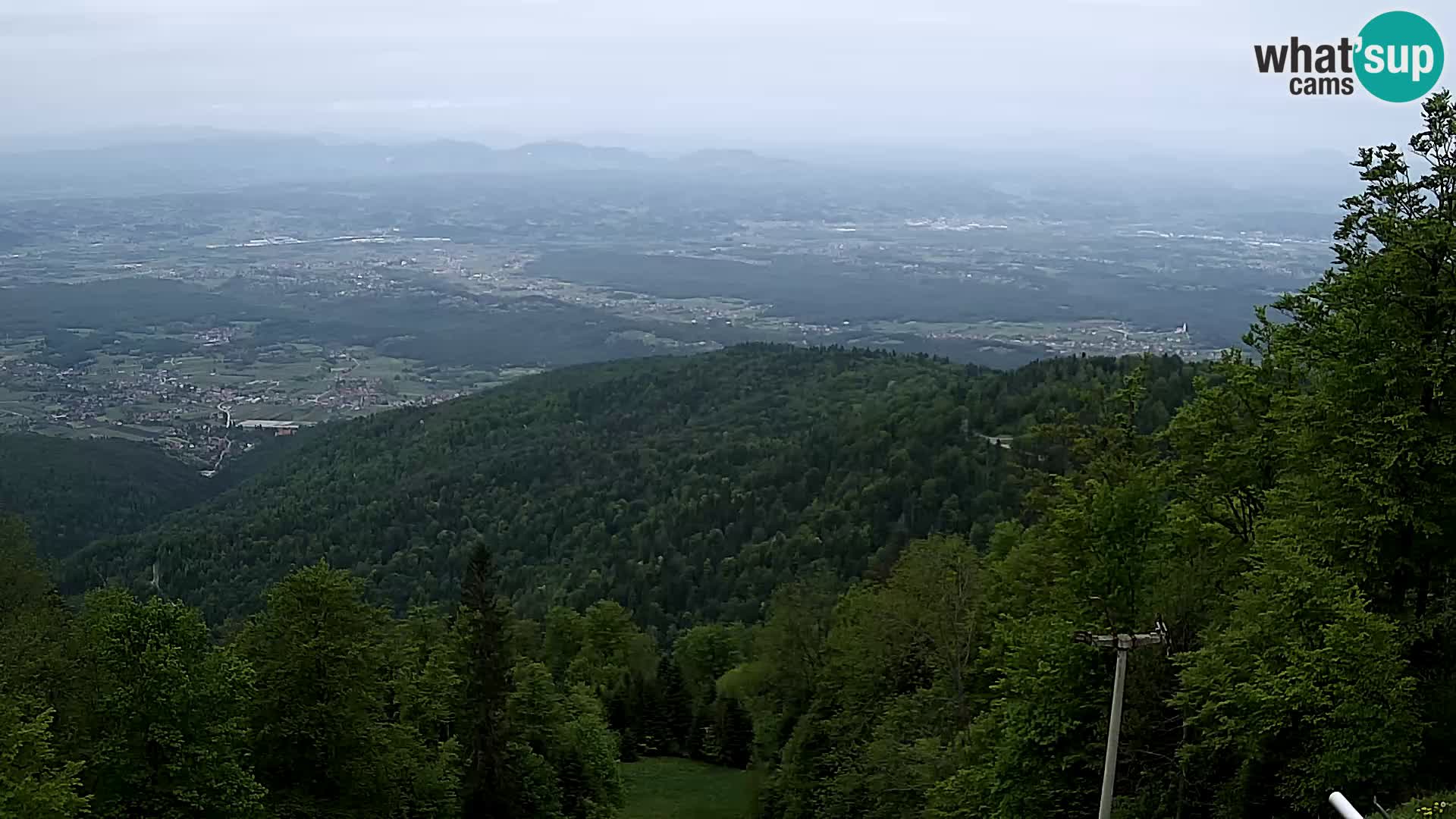 Sljeme spletna kamera – Panorama