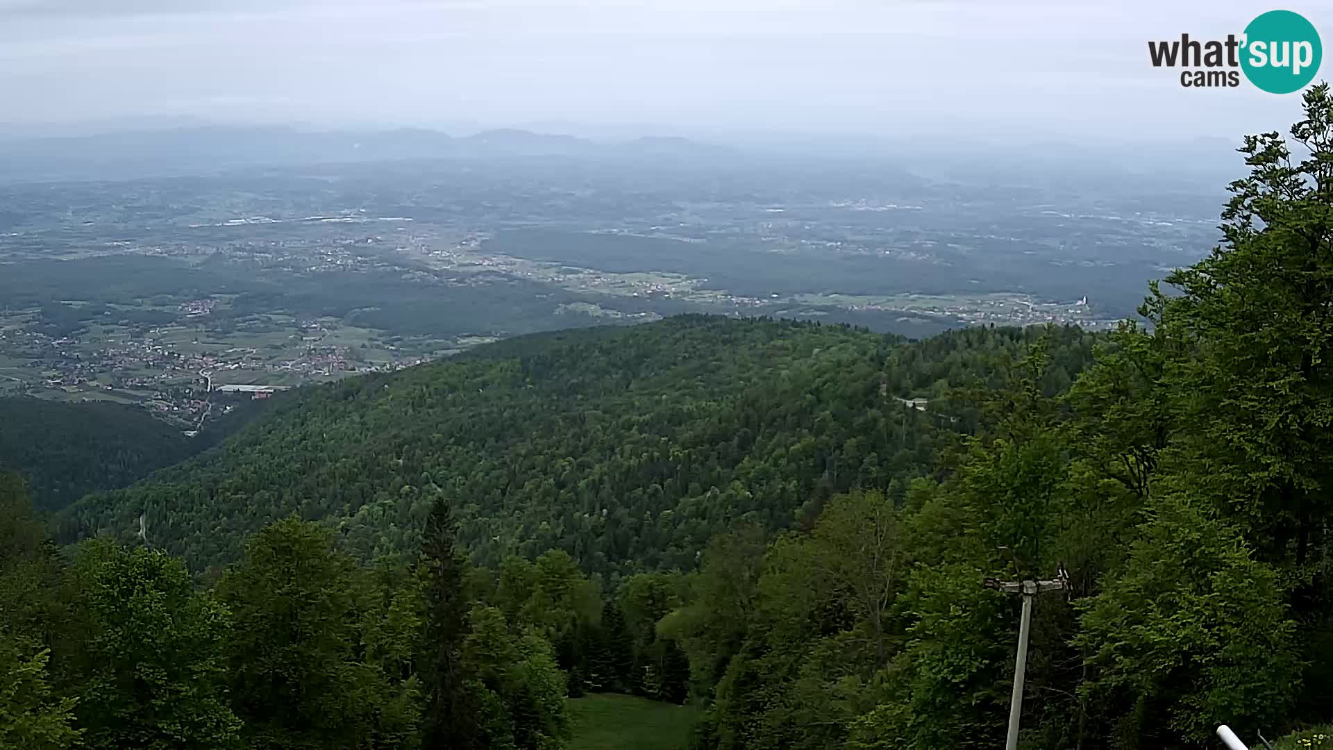 Sljeme web kamera – Panorama