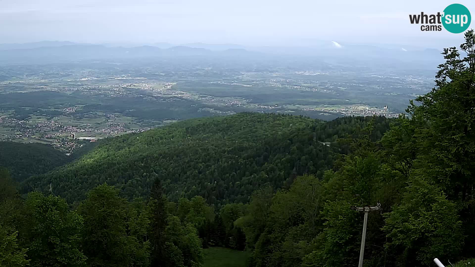 Sljeme spletna kamera – Panorama