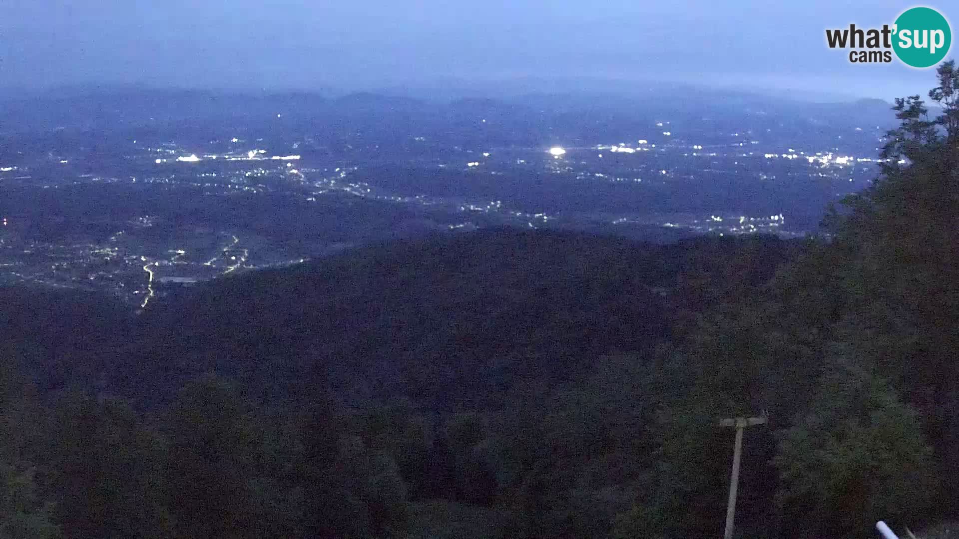 Sljeme spletna kamera – Panorama