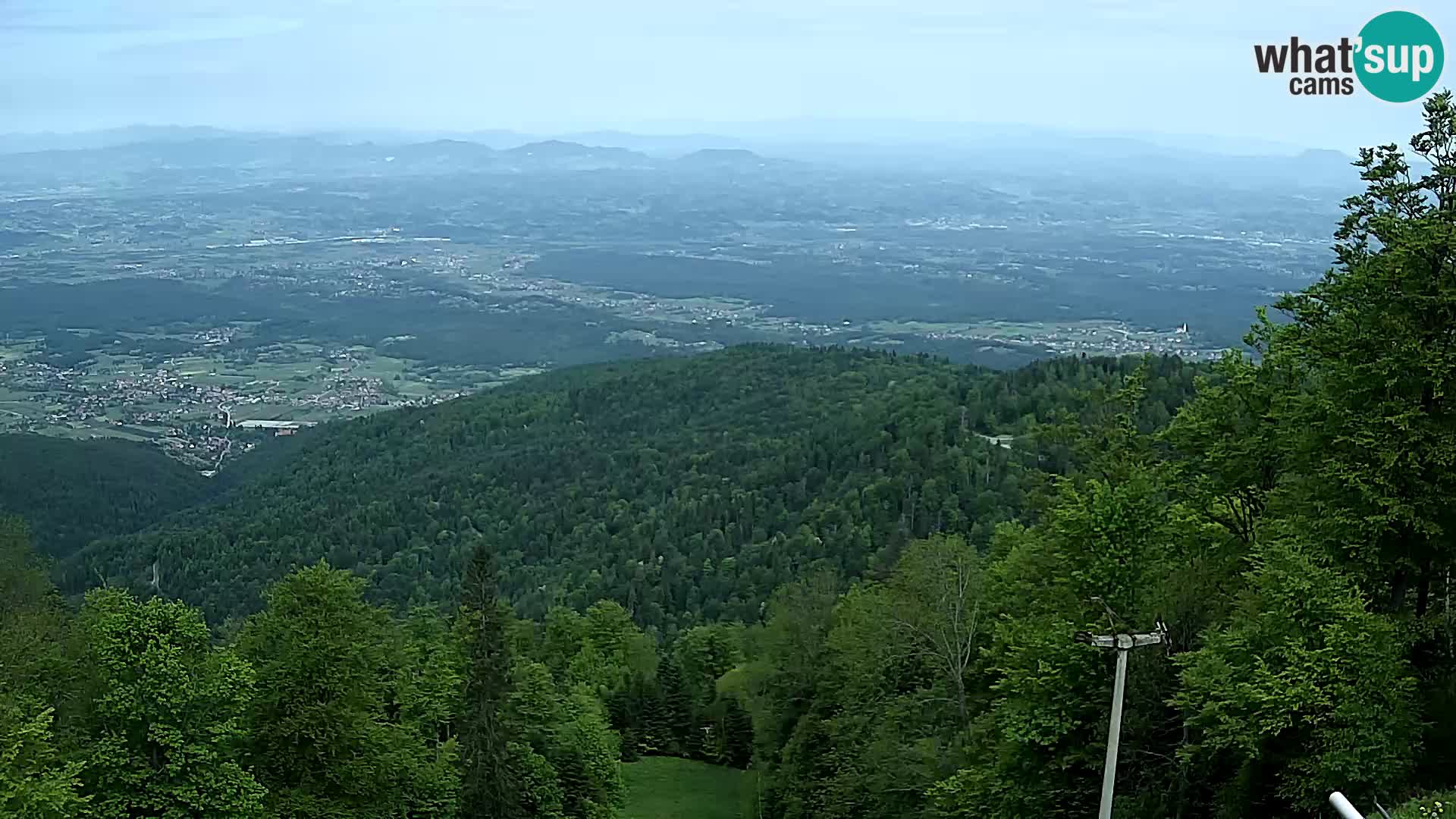 Sljeme webcam – panorama