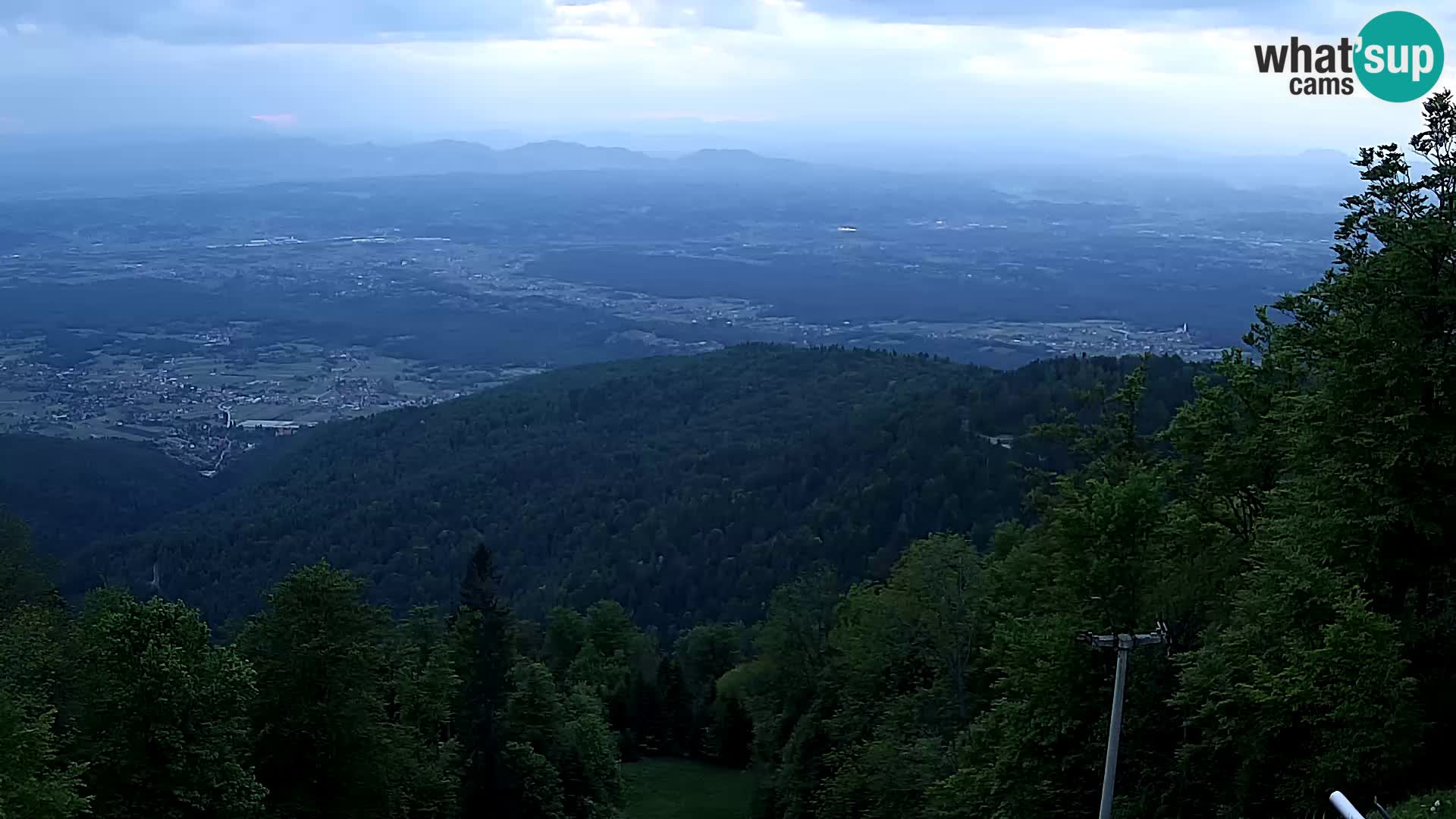 Sljeme webcam – Panorama