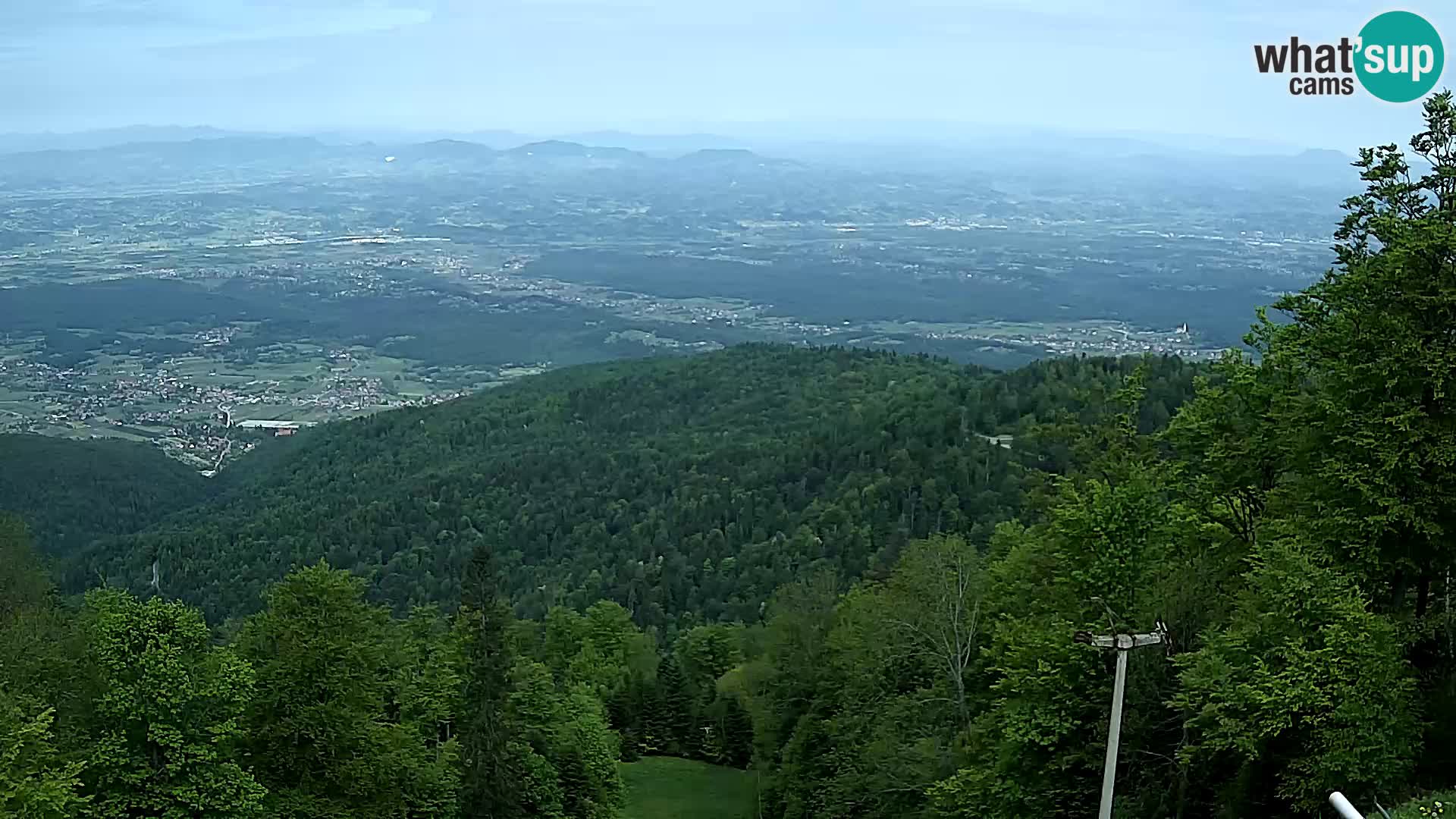 Sljeme spletna kamera – Panorama