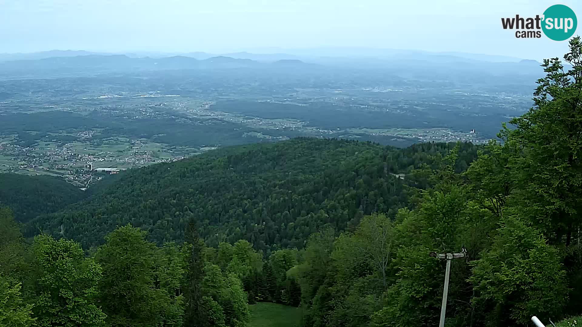 Sljeme spletna kamera – Panorama