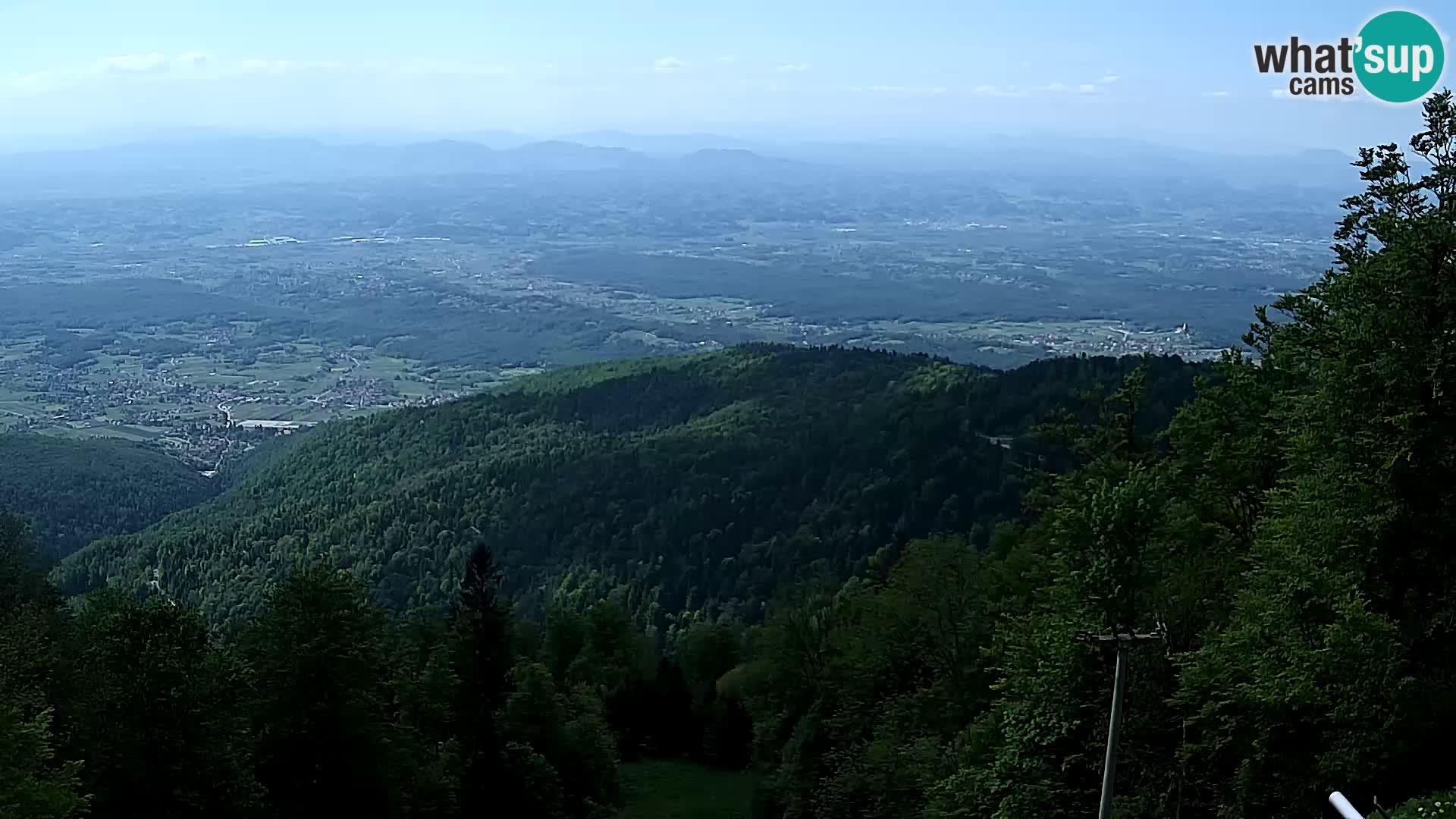 Sljeme spletna kamera – Panorama