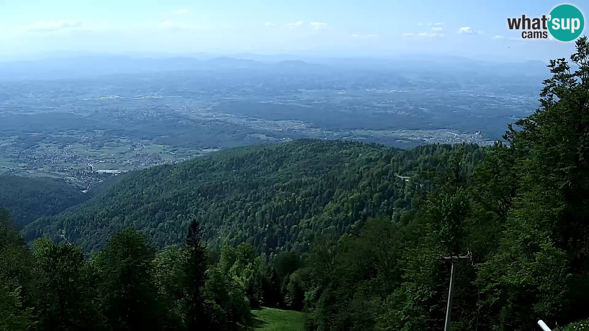 Sljeme webcam – Panorama