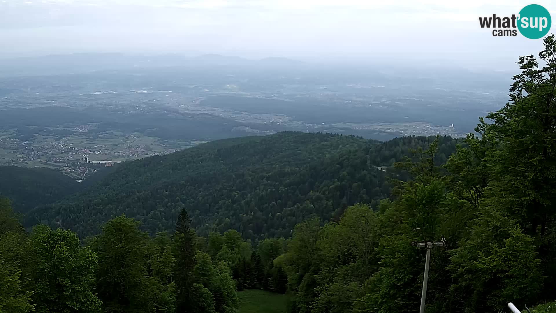 Sljeme webcam – Panorama