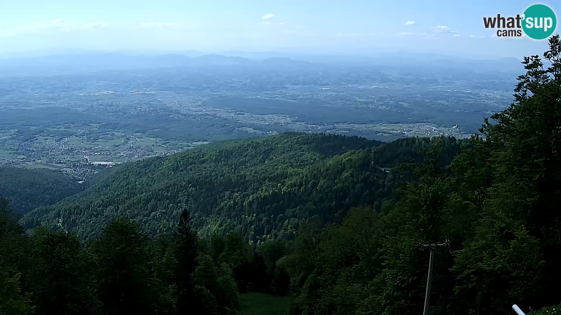 Sljeme webcam – panorama