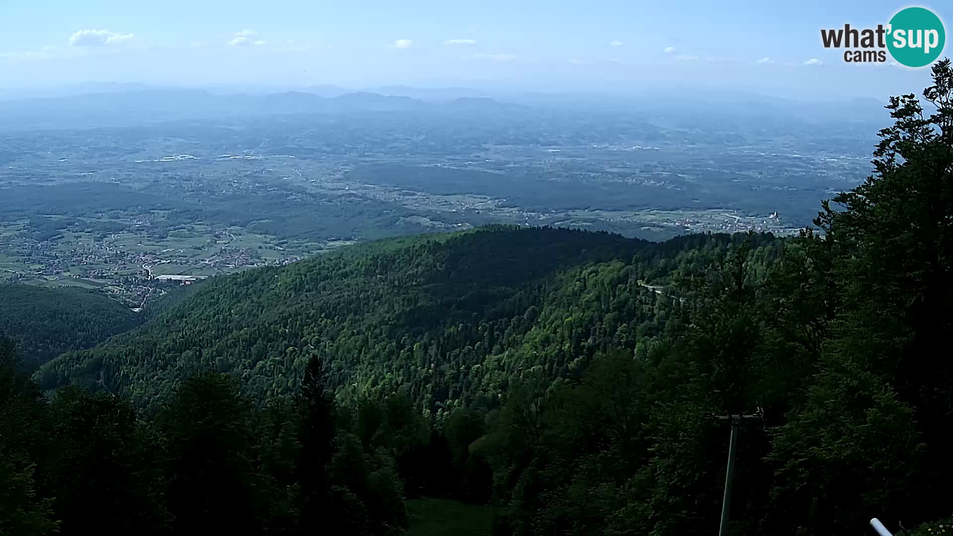 Sljeme webcam – Panorama