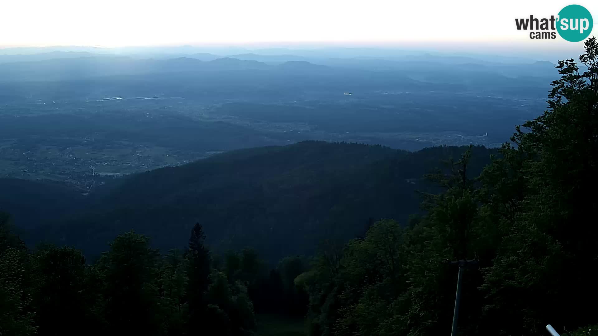 Sljeme webcam – Panorama