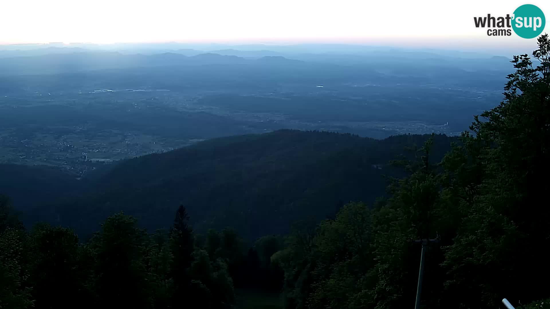 Sljeme webcam – Panorama