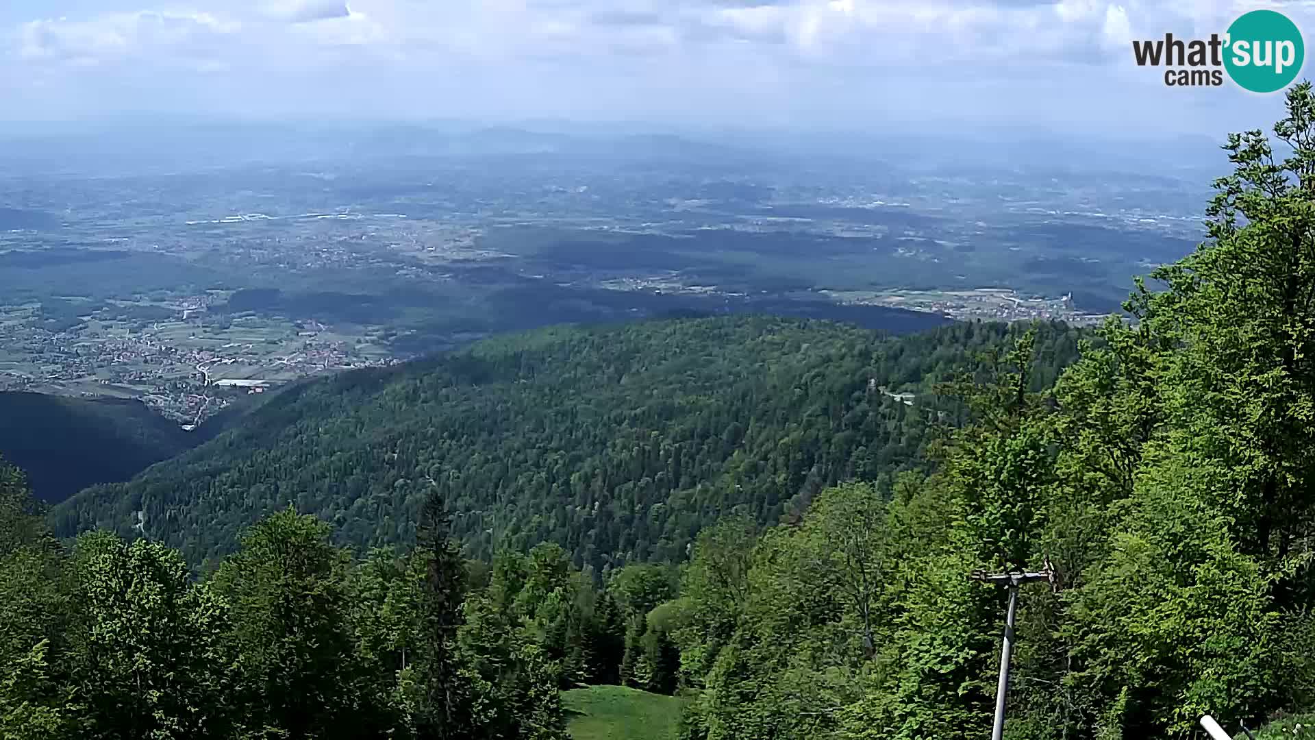 Sljeme webcam – Panorama