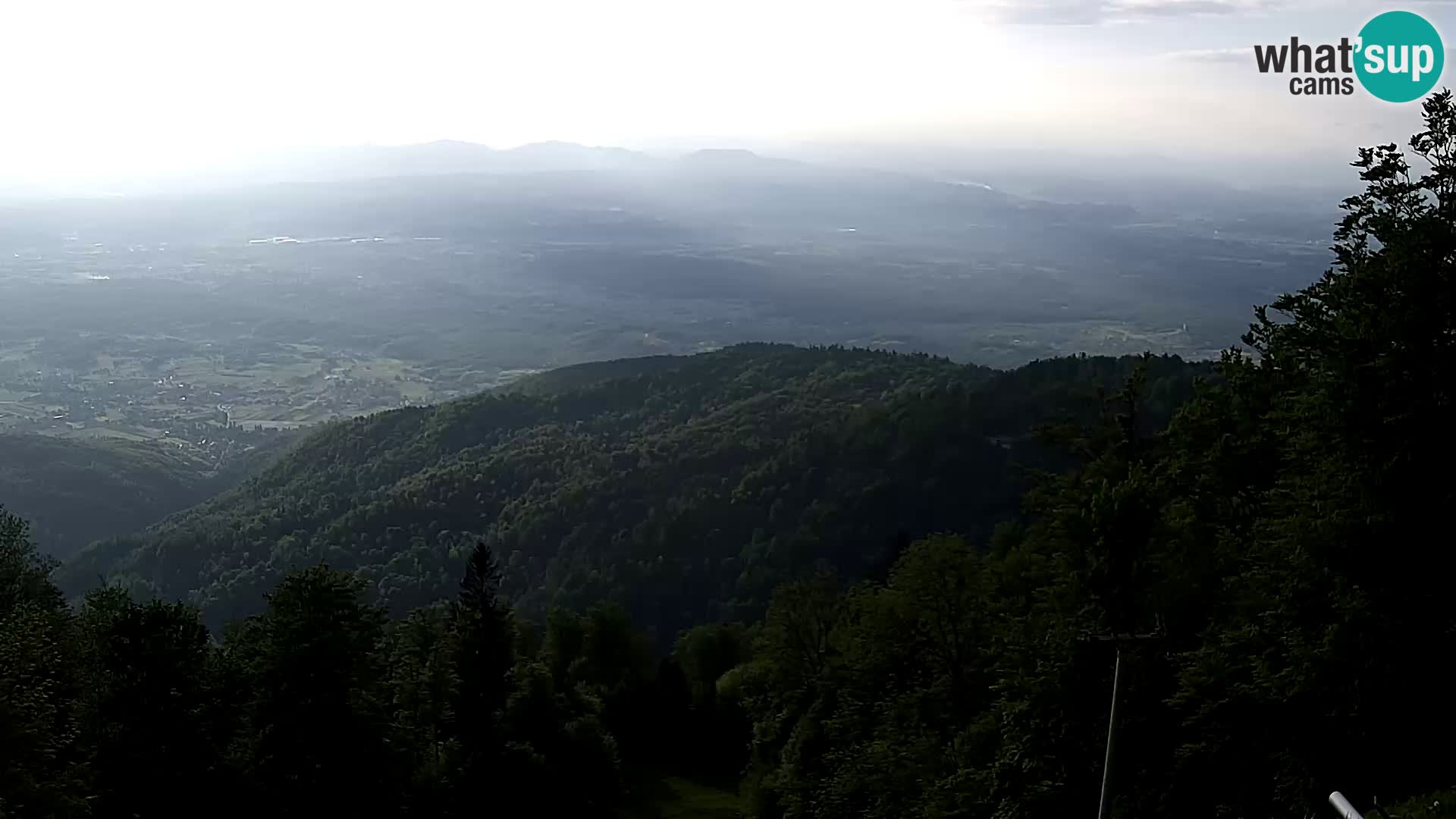 Sljeme webcam – Panorama