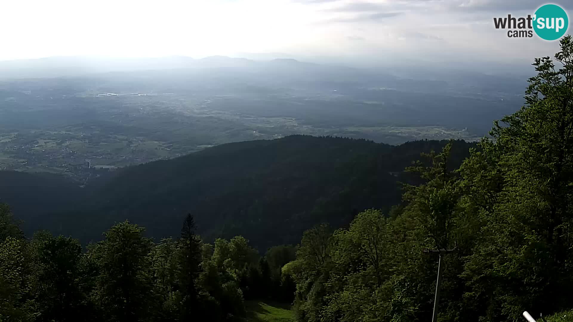 Sljeme webcam – Panorama