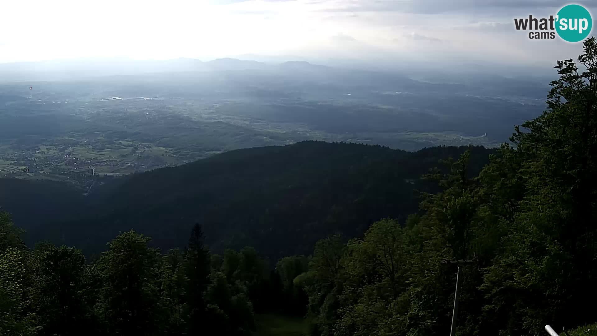 Sljeme webcam – Panorama