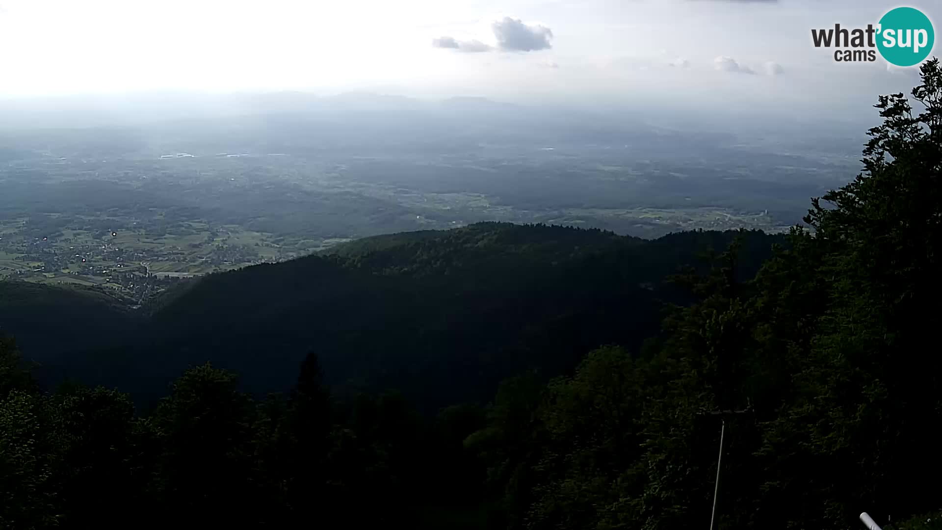 Sljeme webcam – Panorama