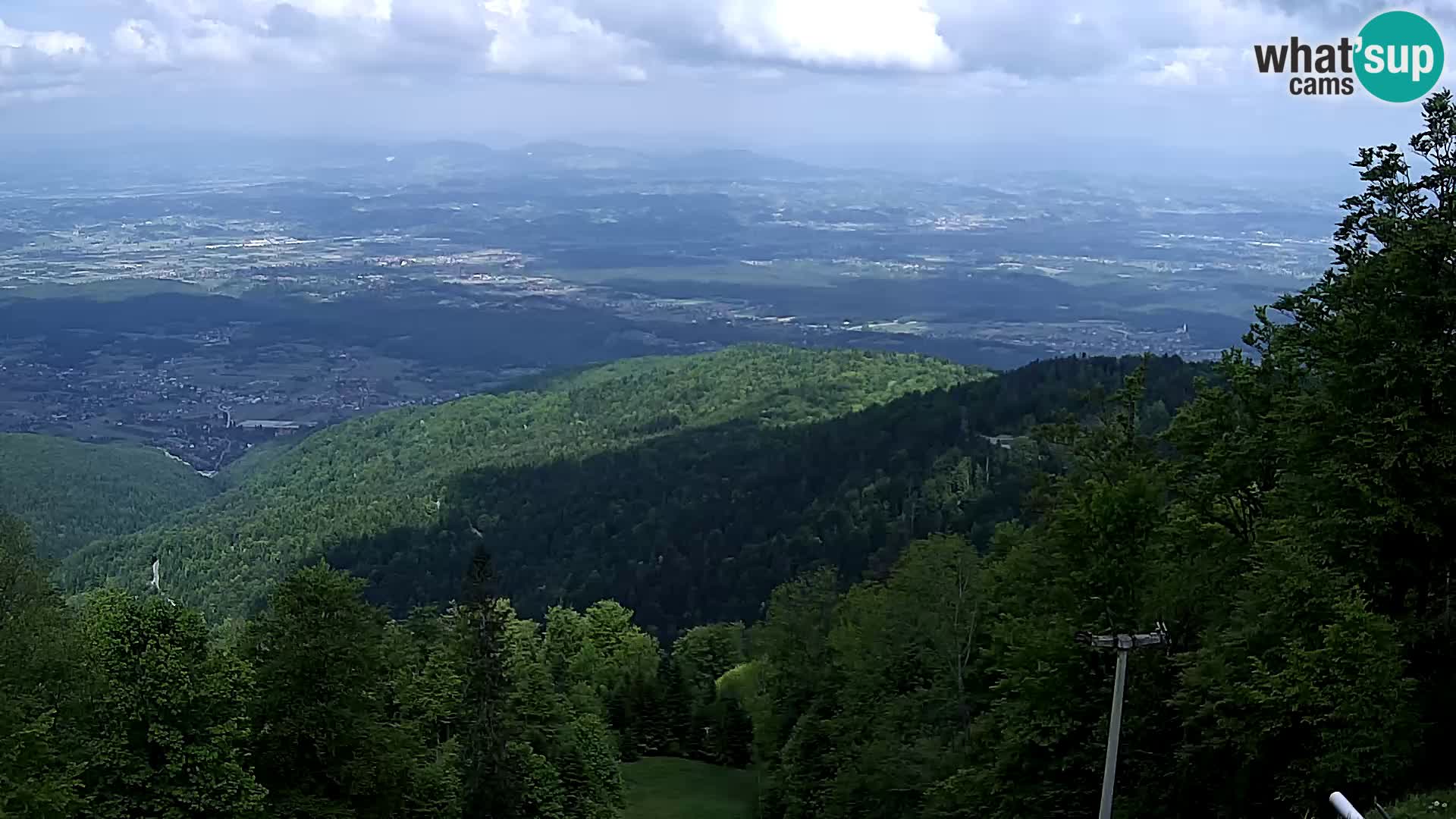 Sljeme spletna kamera – Panorama