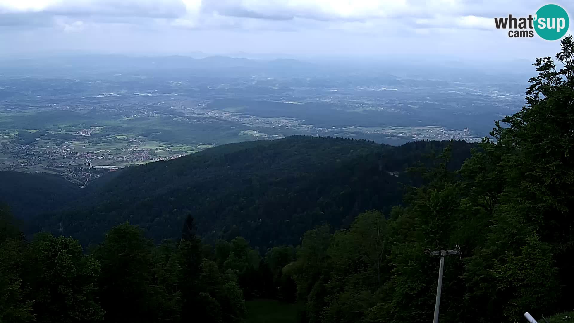 Sljeme web kamera – Panorama