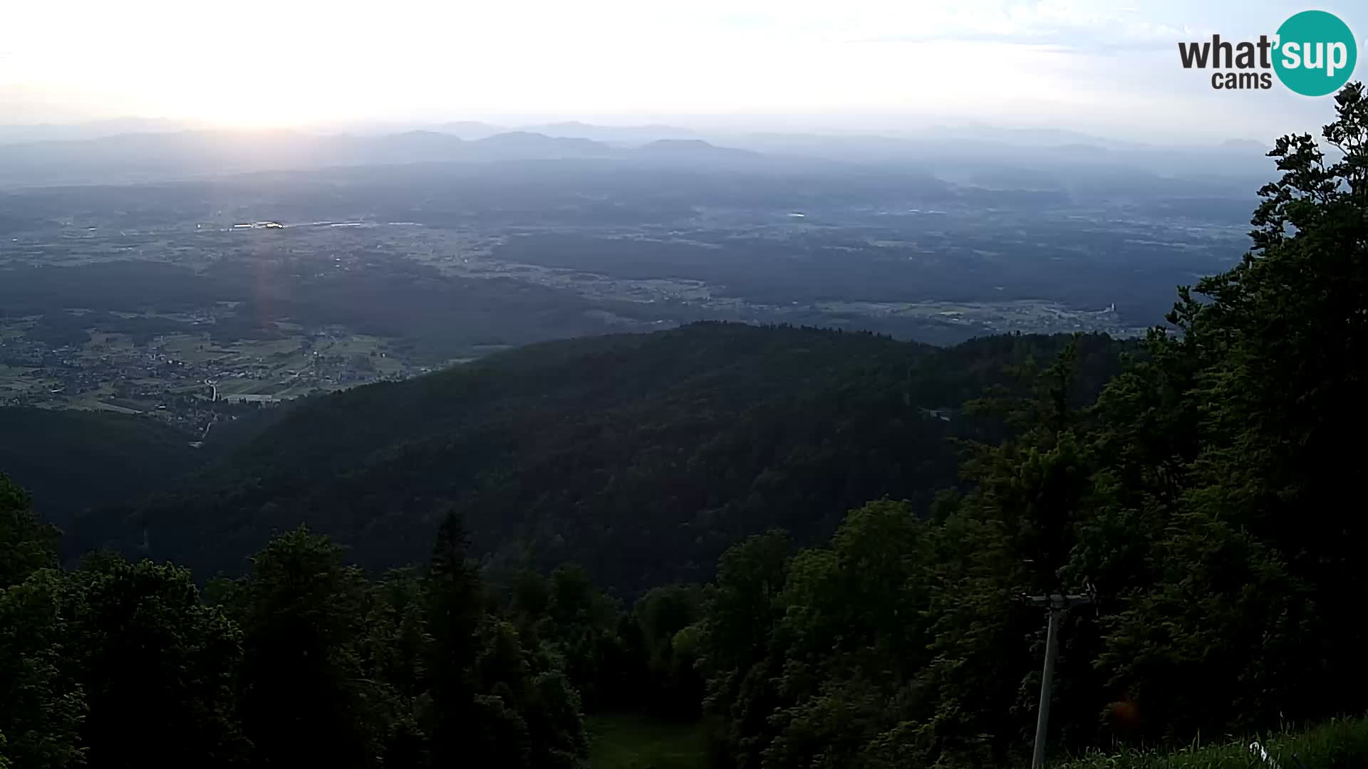 Sljeme spletna kamera – Panorama