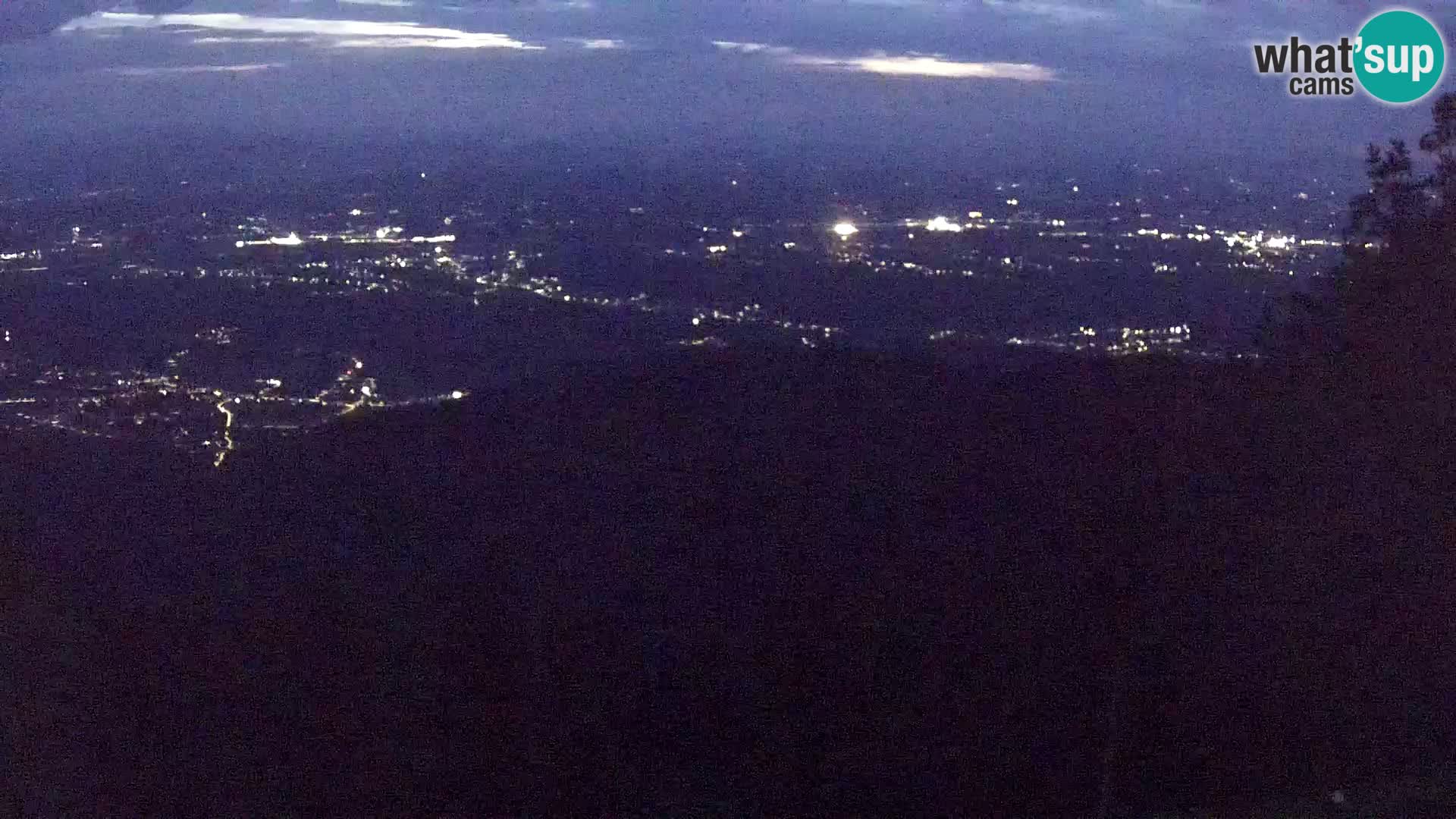 Sljeme webcam – Panorama