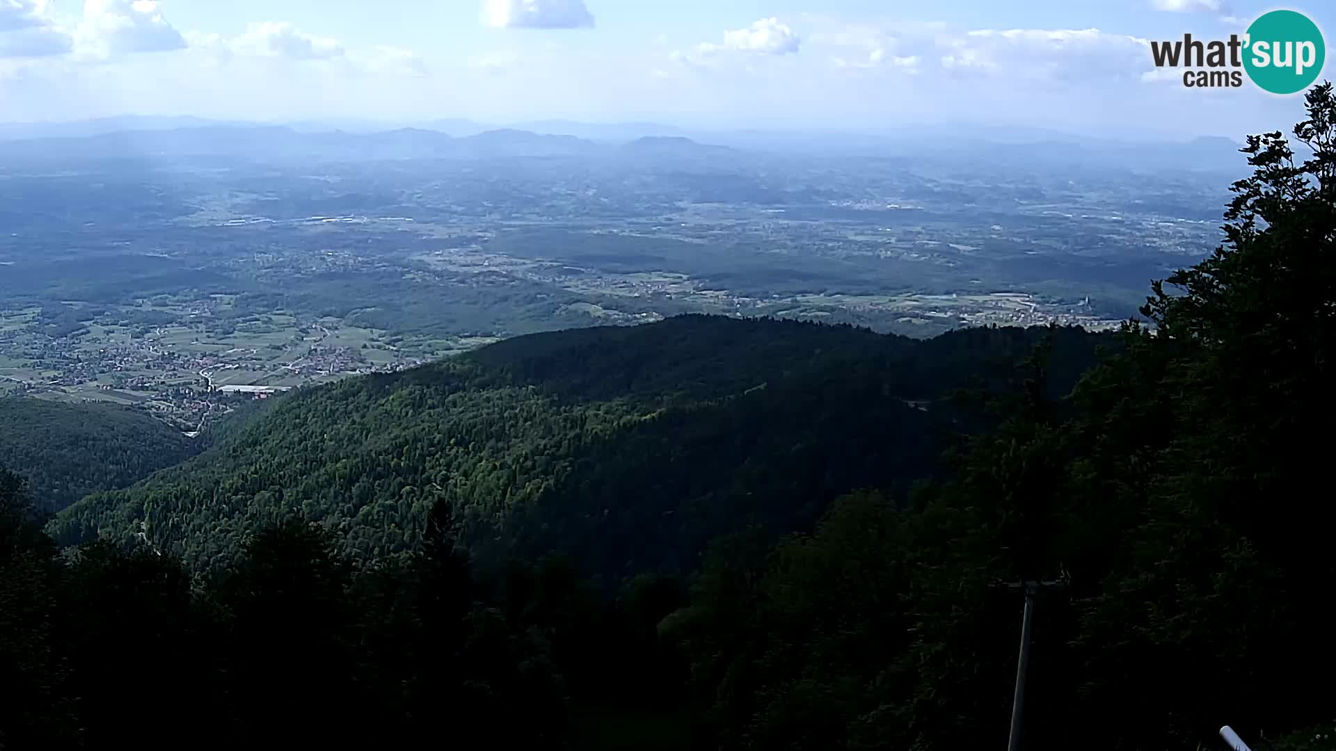 Sljeme webcam – Panorama