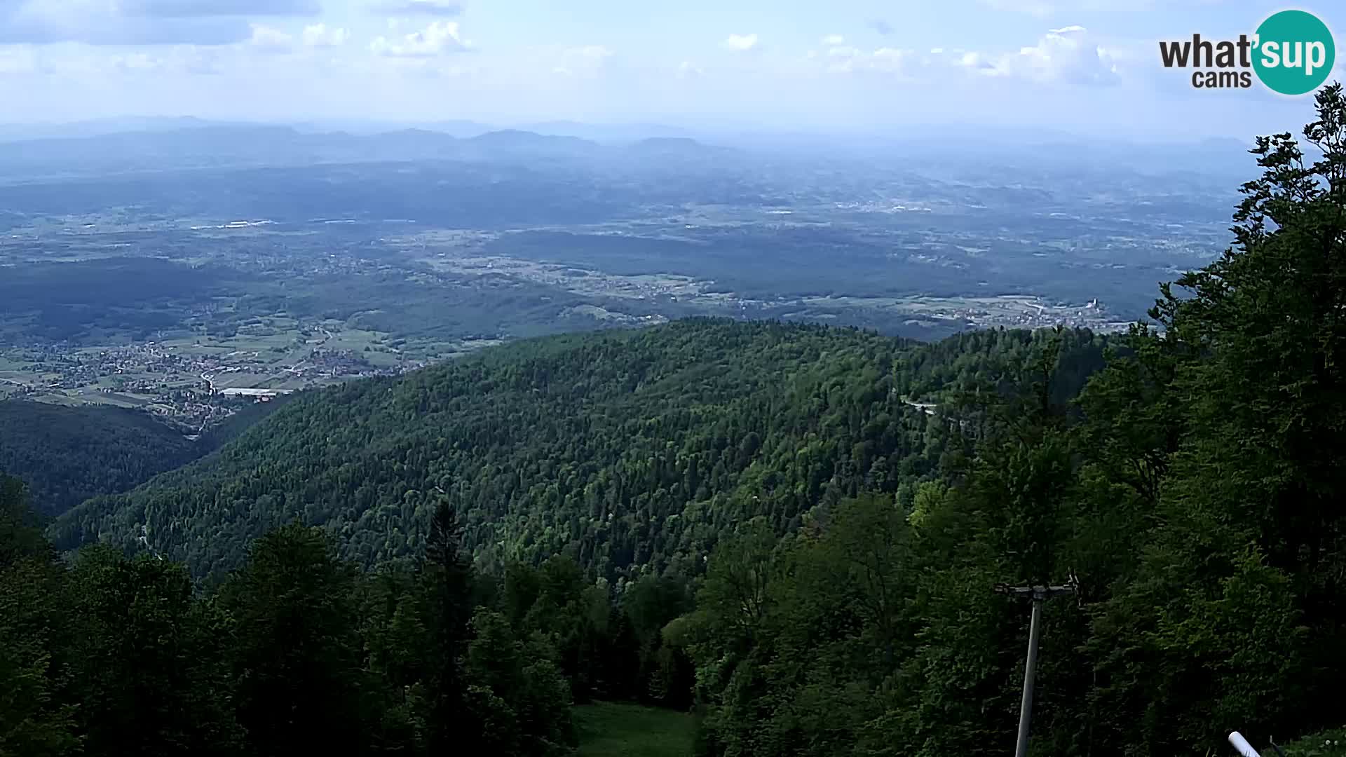 Sljeme webcam – panorama
