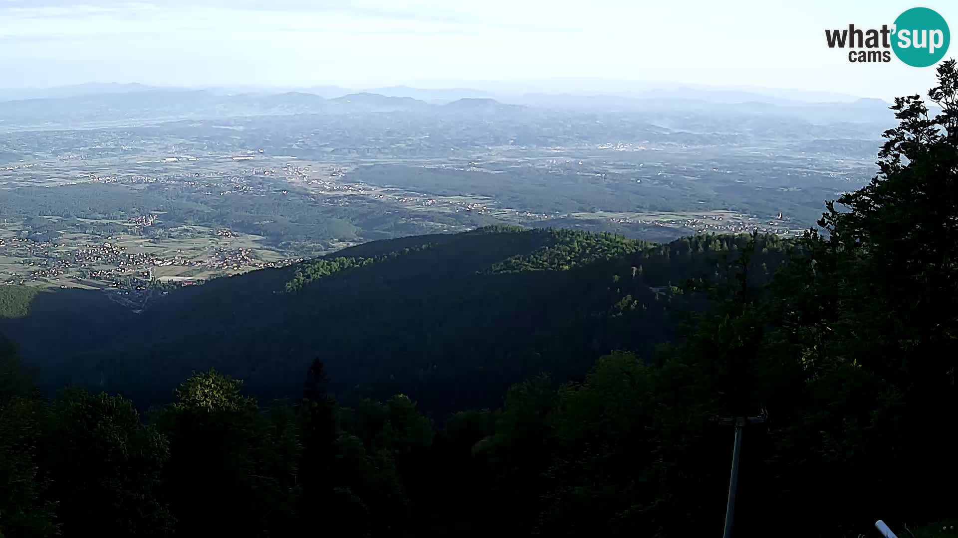 Sljeme spletna kamera – Panorama