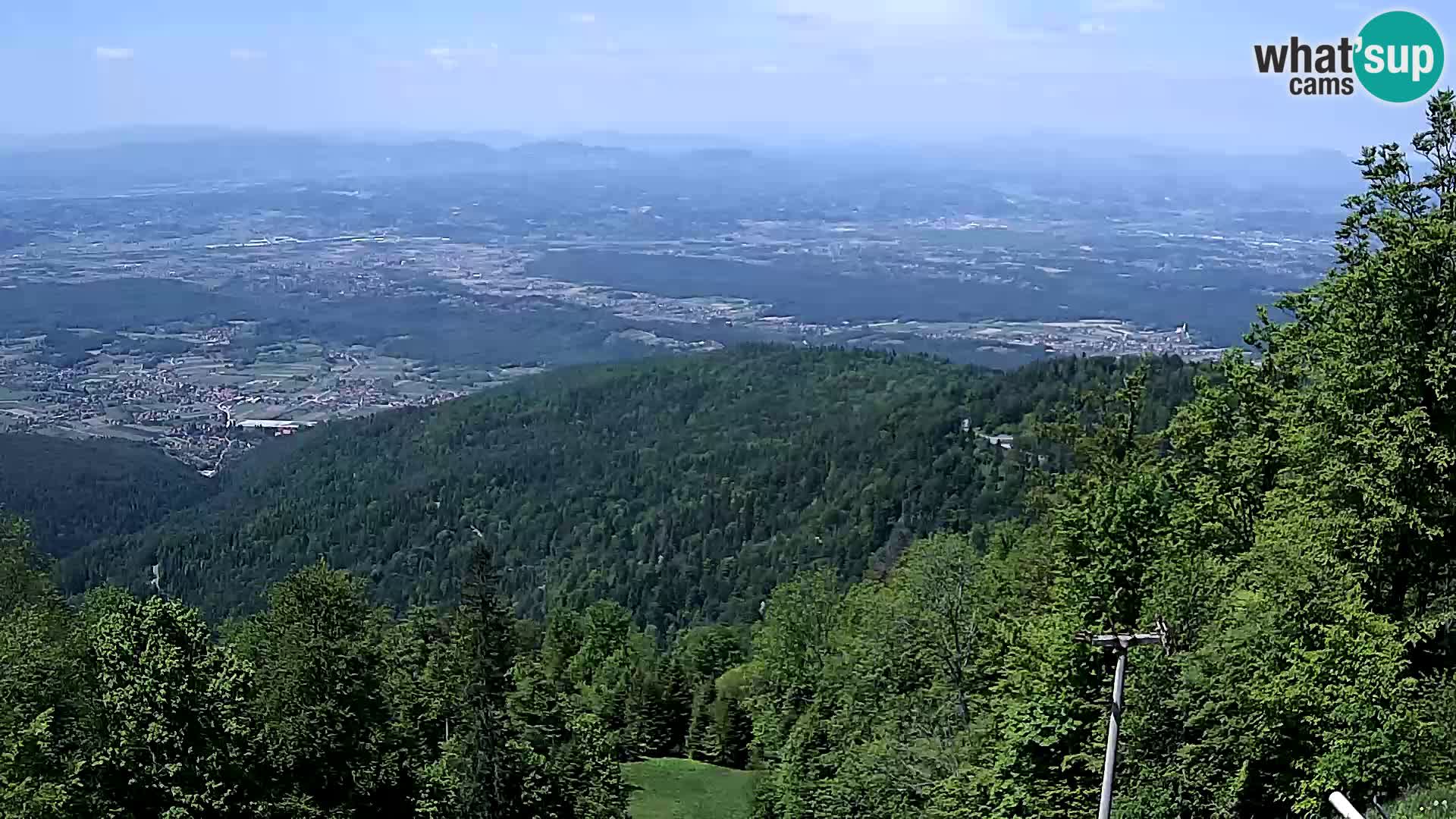 Sljeme webcam – Panorama