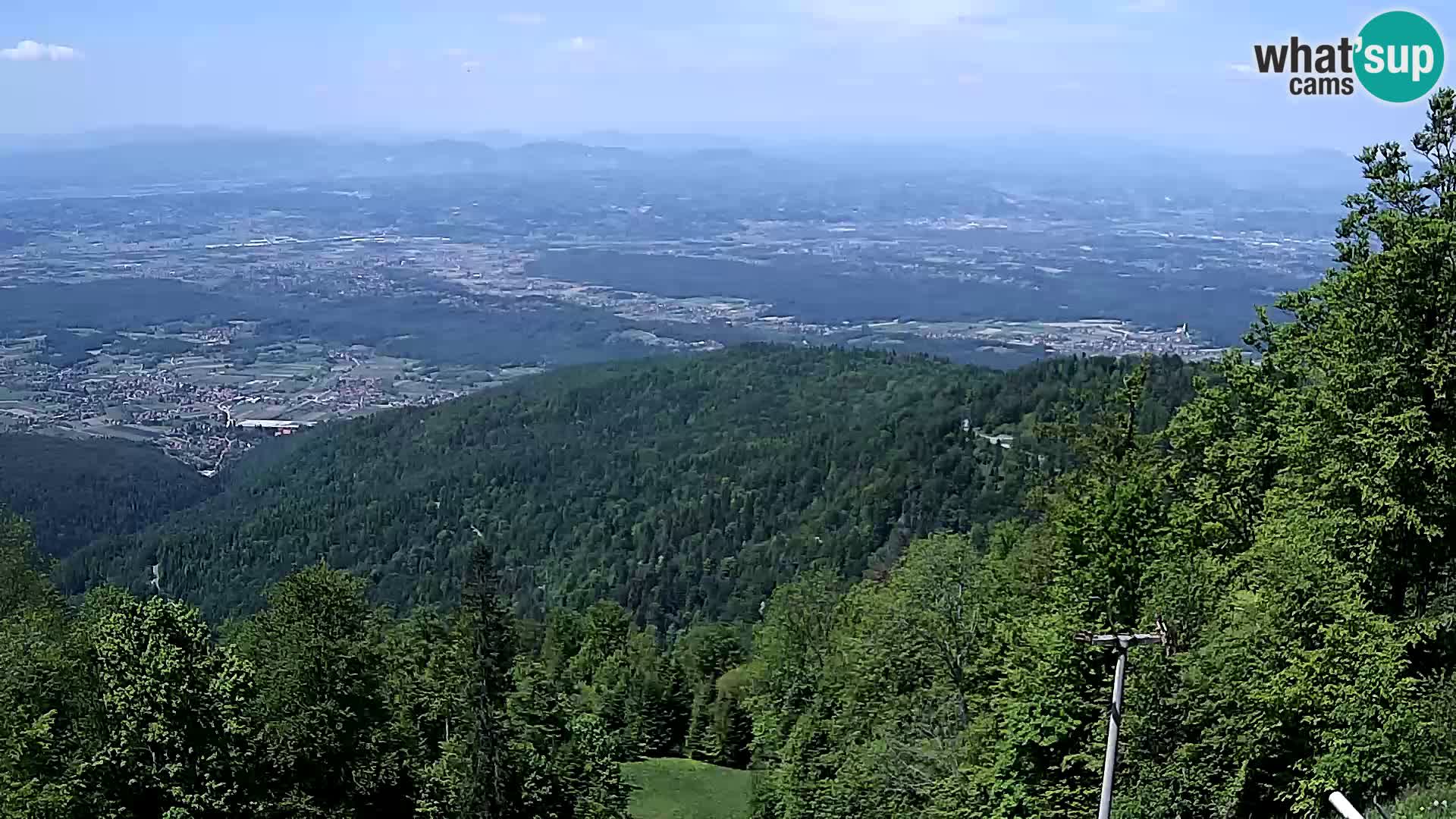 Sljeme webcam – Panorama