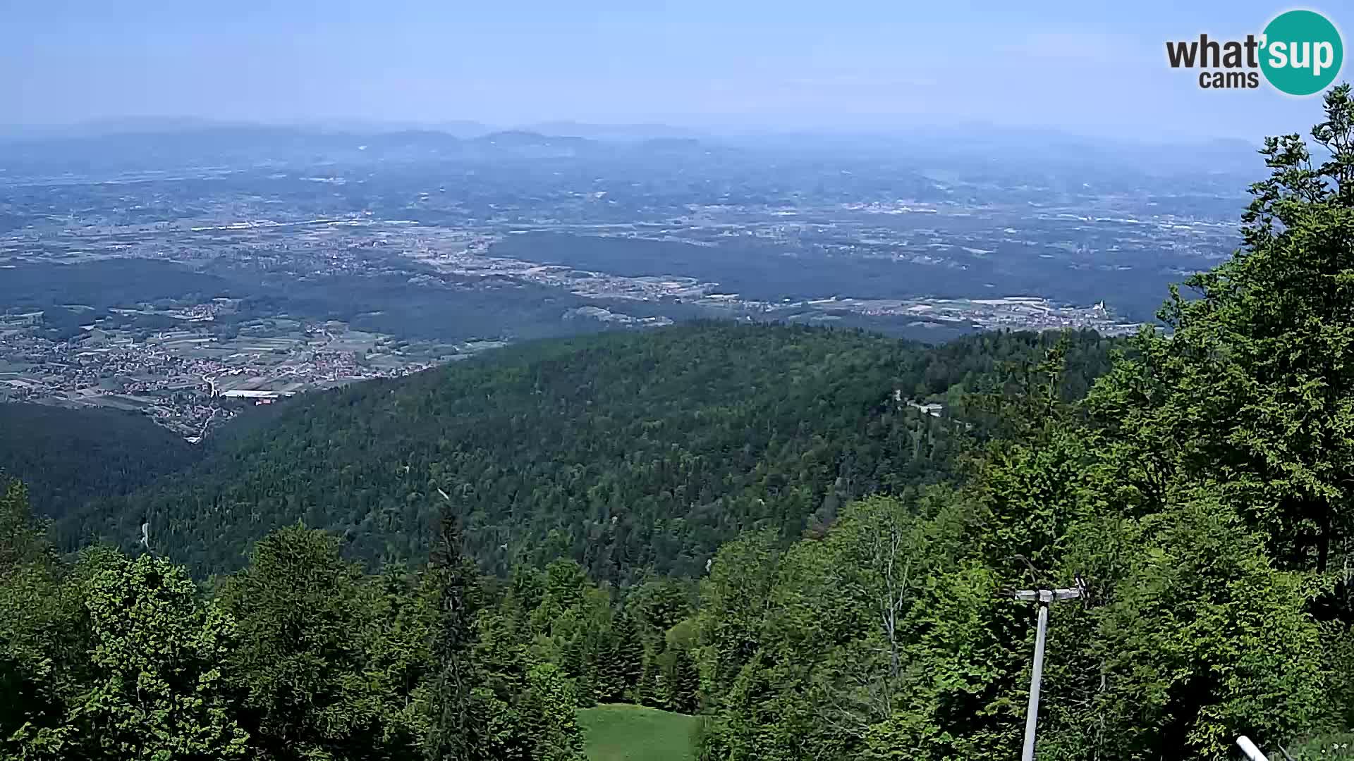 Sljeme webcam – Panorama