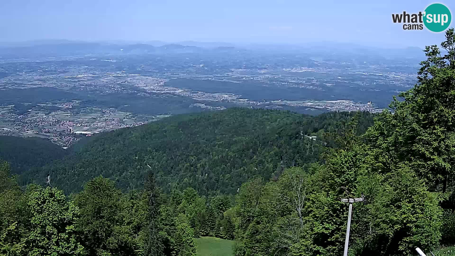 Sljeme spletna kamera – Panorama