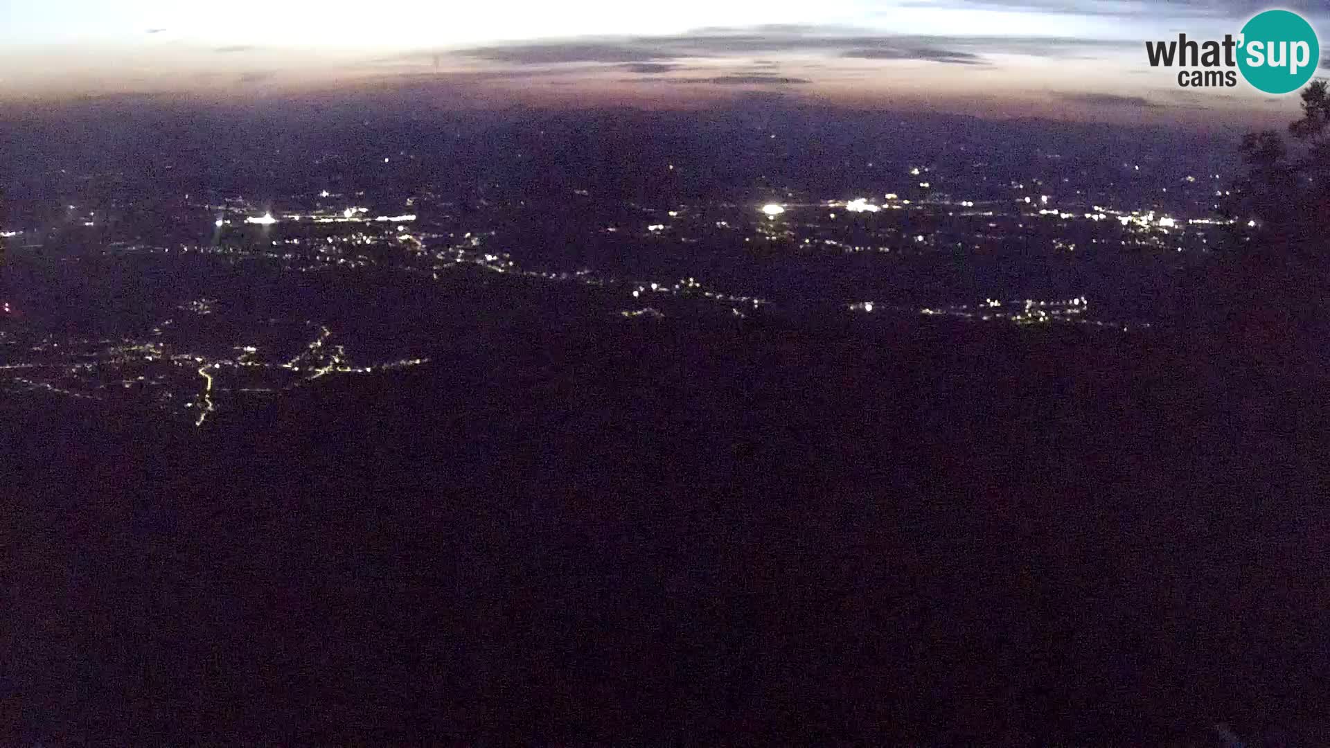 Sljeme webcam – Panorama
