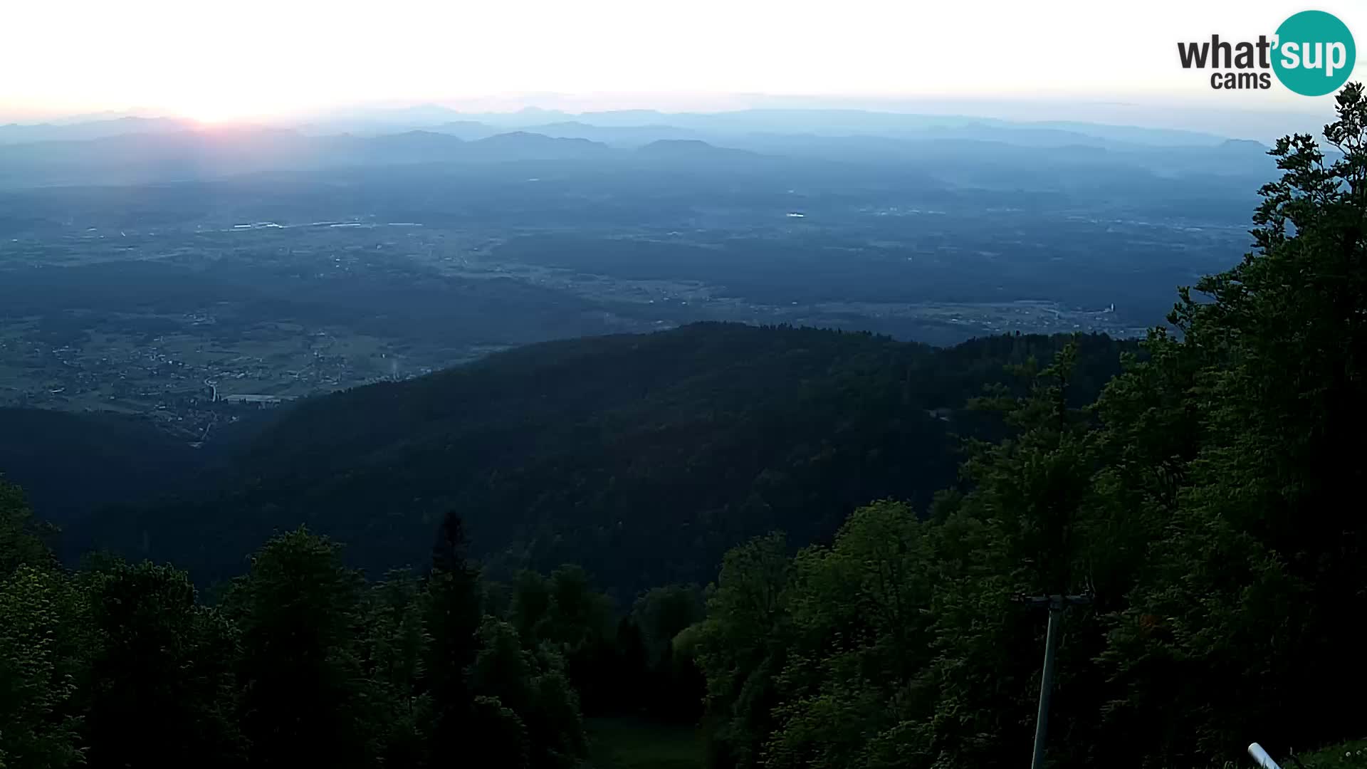 Sljeme spletna kamera – Panorama