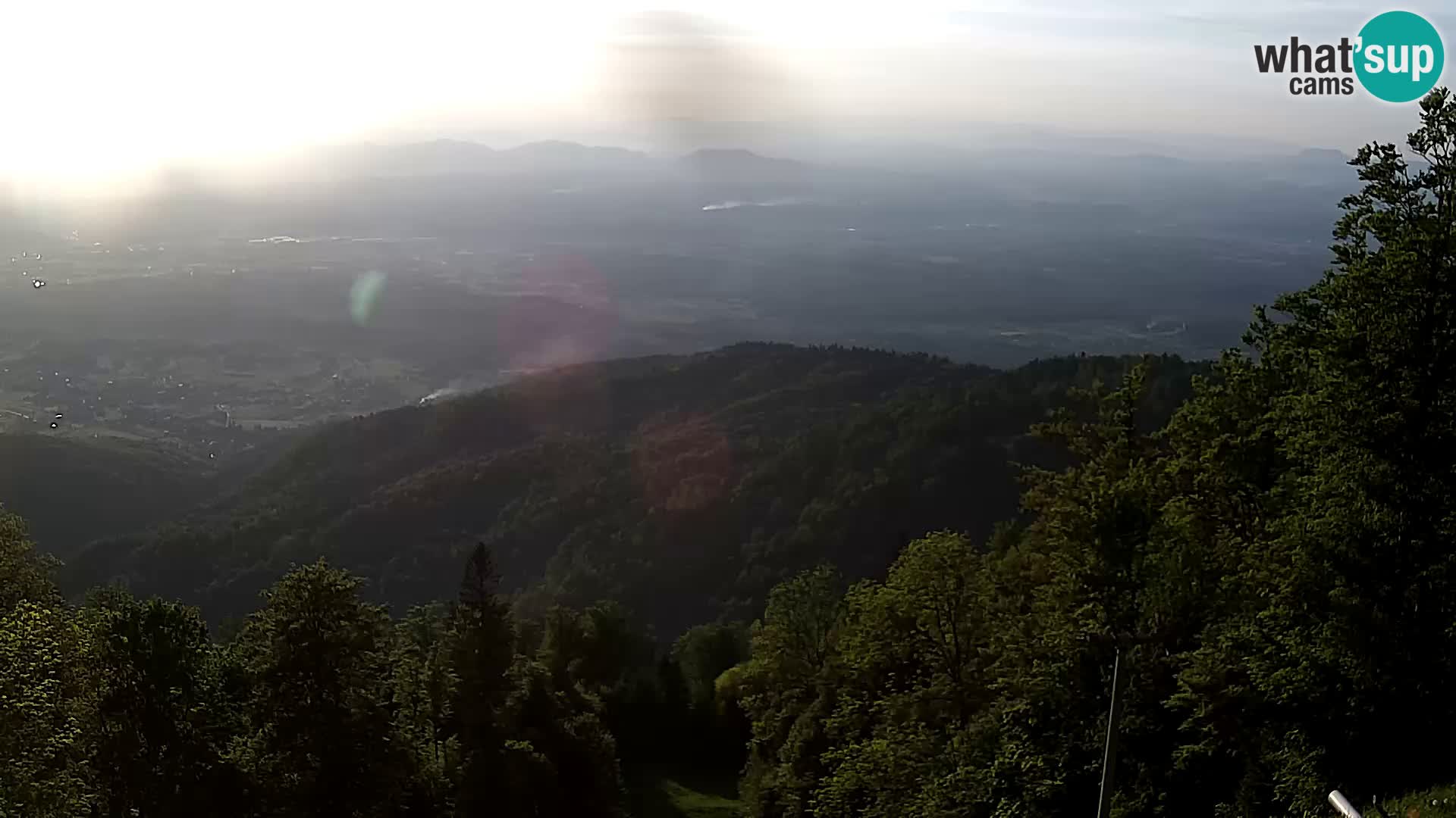 Sljeme webcam – panorama