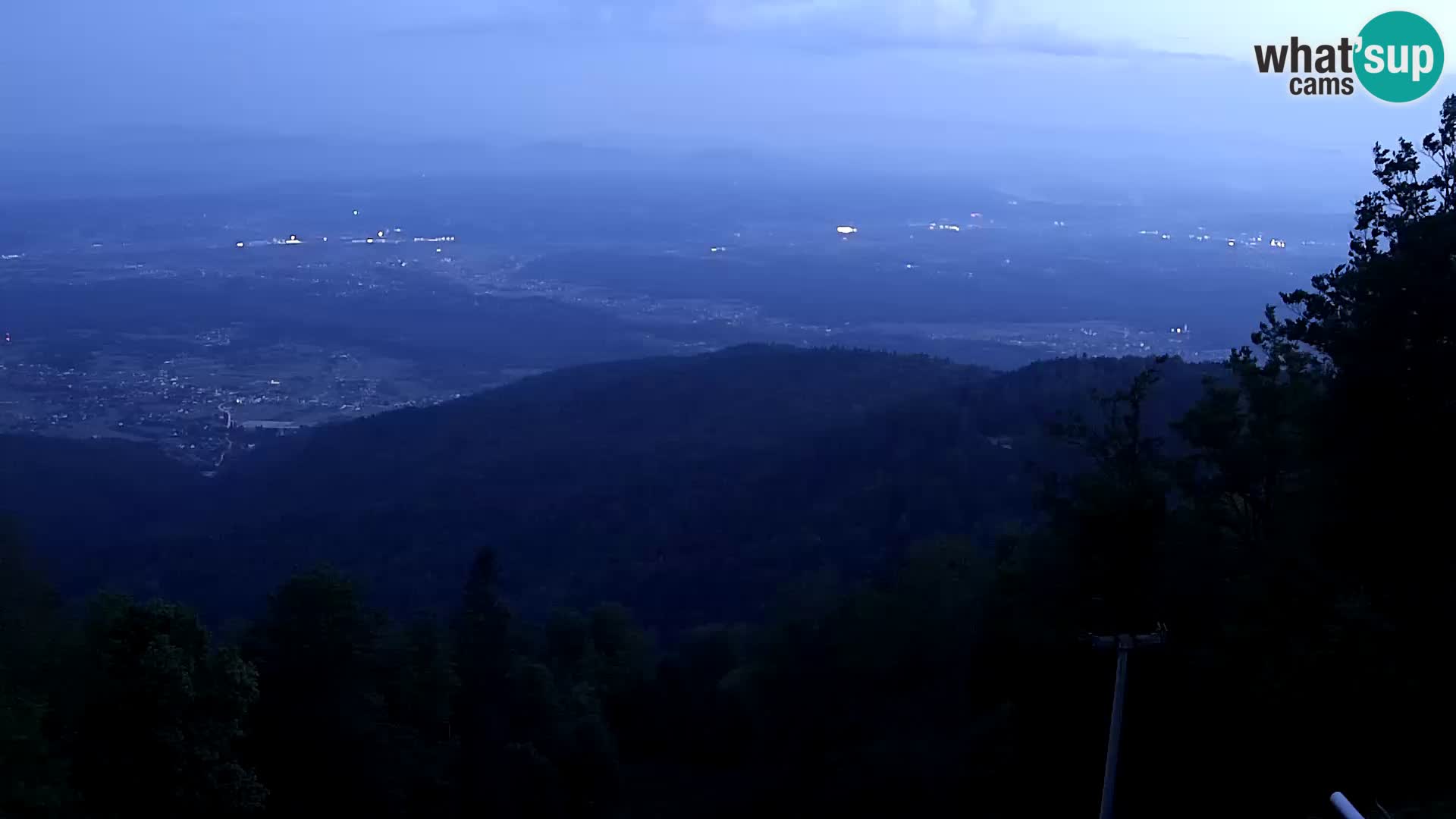 Sljeme webcam – Panorama