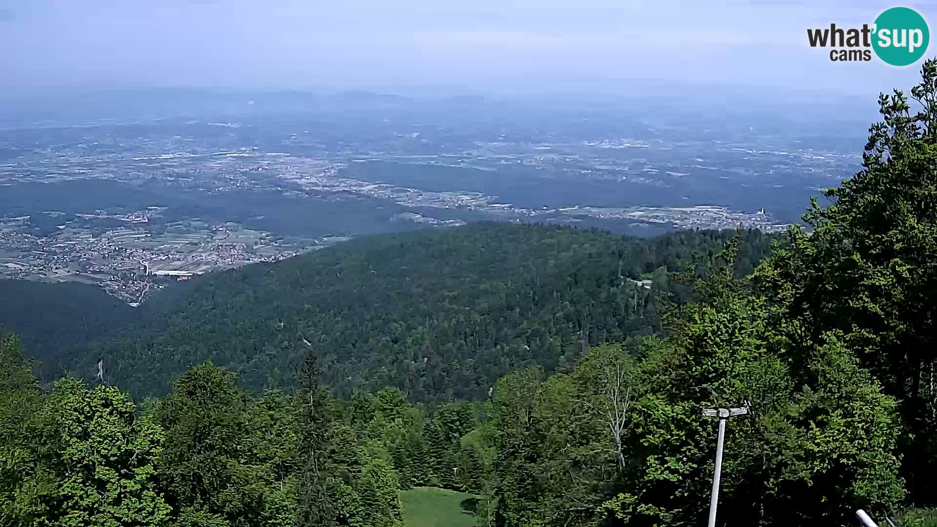 Sljeme webcam – Panorama