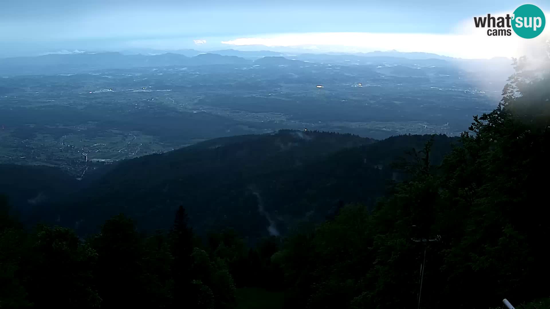Sljeme webcam – Panorama
