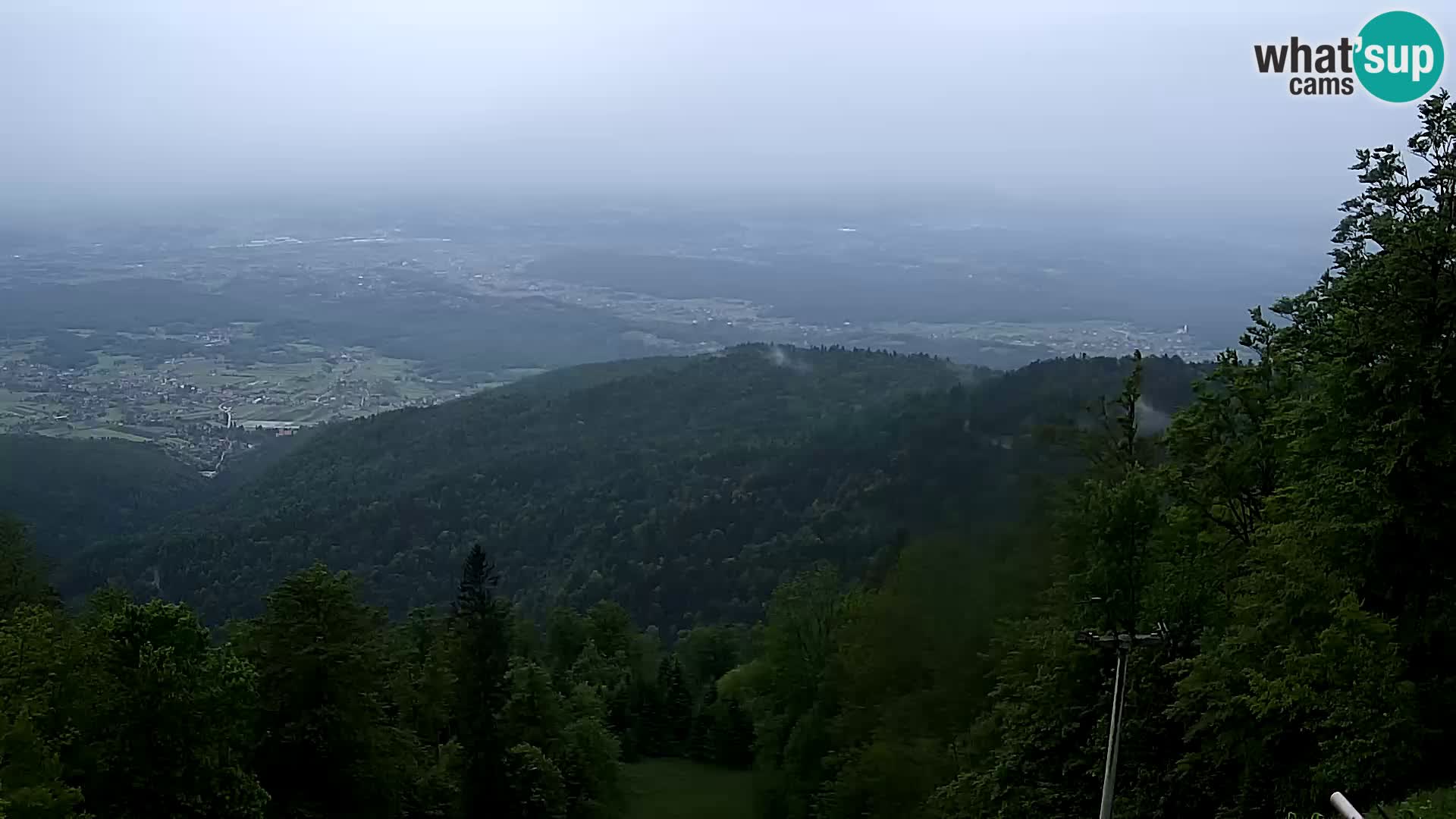 Sljeme webcam – Panorama