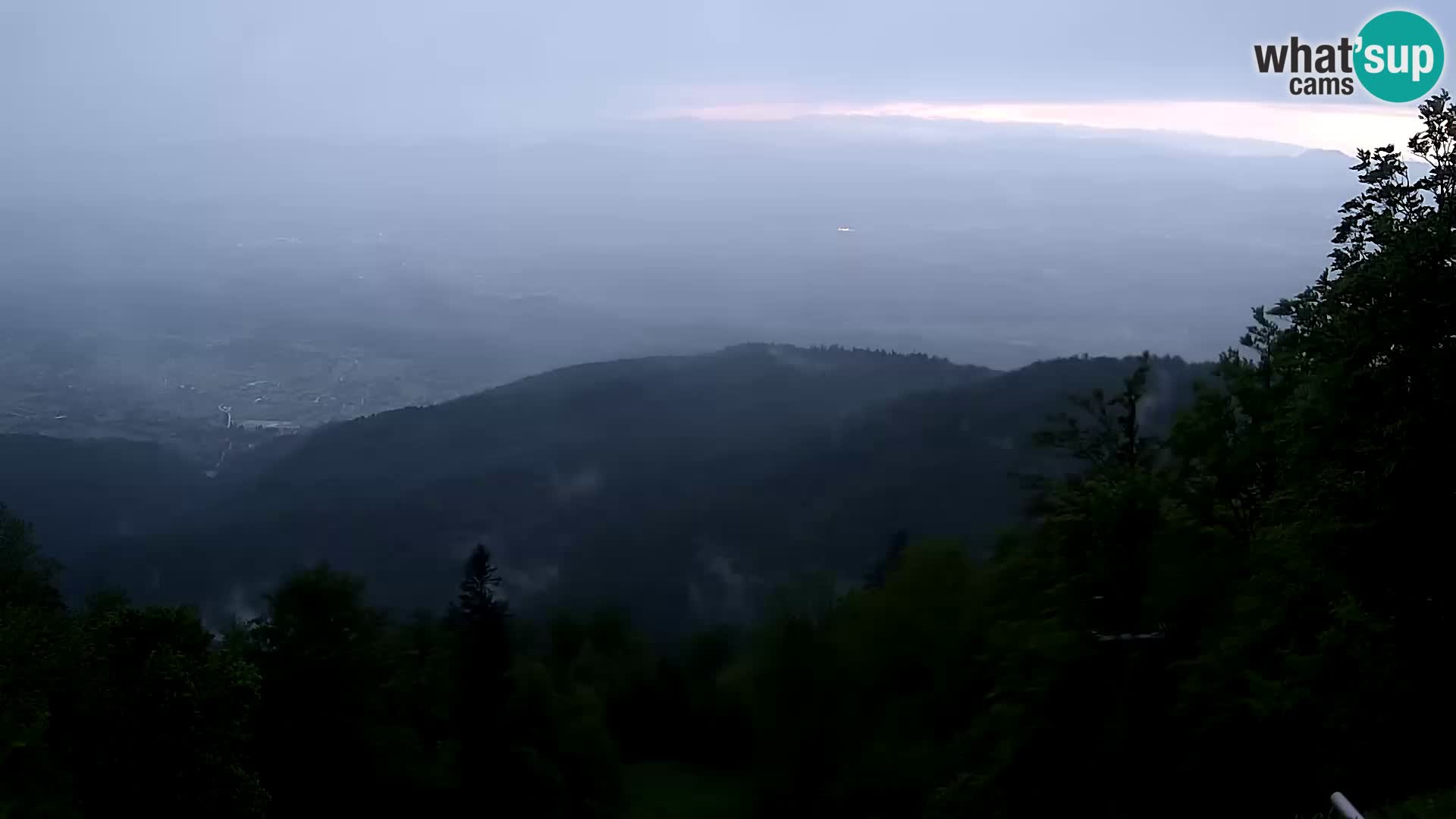 Sljeme webcam – Panorama