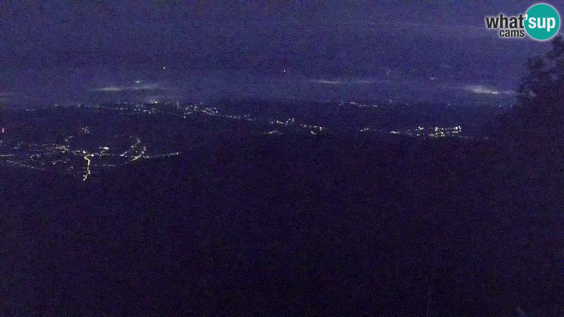 Sljeme webcam – Panorama