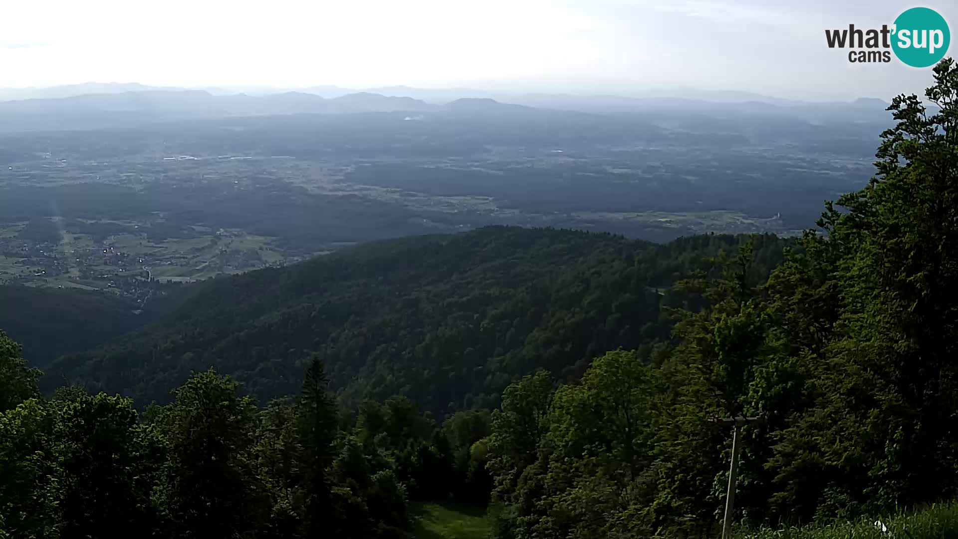 Sljeme webcam – Panorama