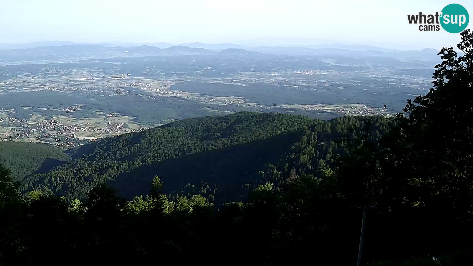 Sljeme webcam – Panorama
