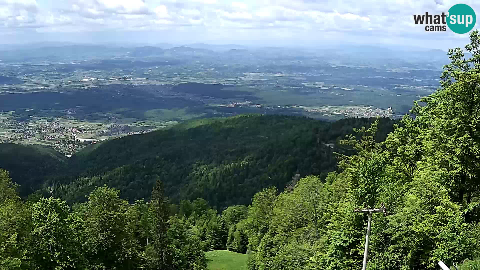 Sljeme spletna kamera – Panorama