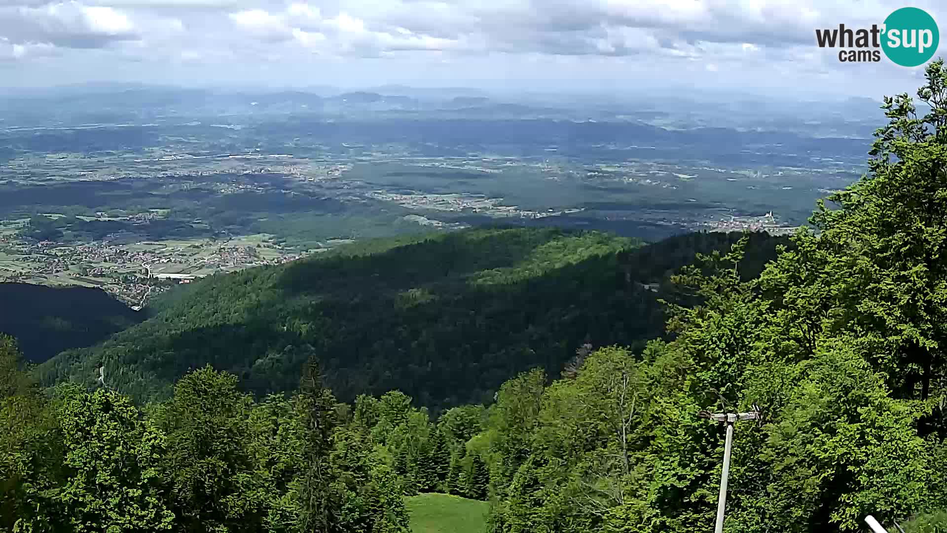 Sljeme webcam – Panorama