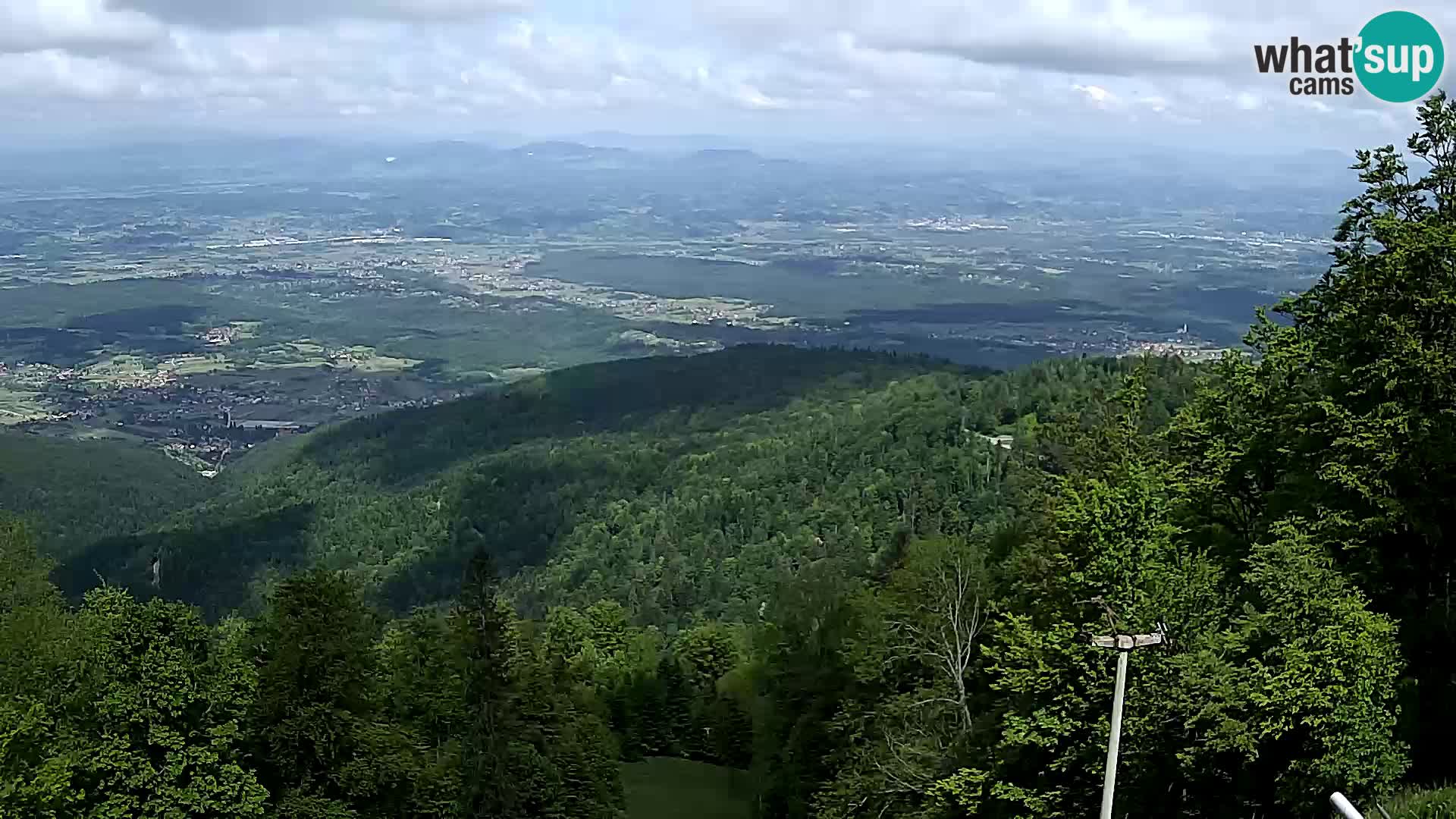 Sljeme web kamera – Panorama